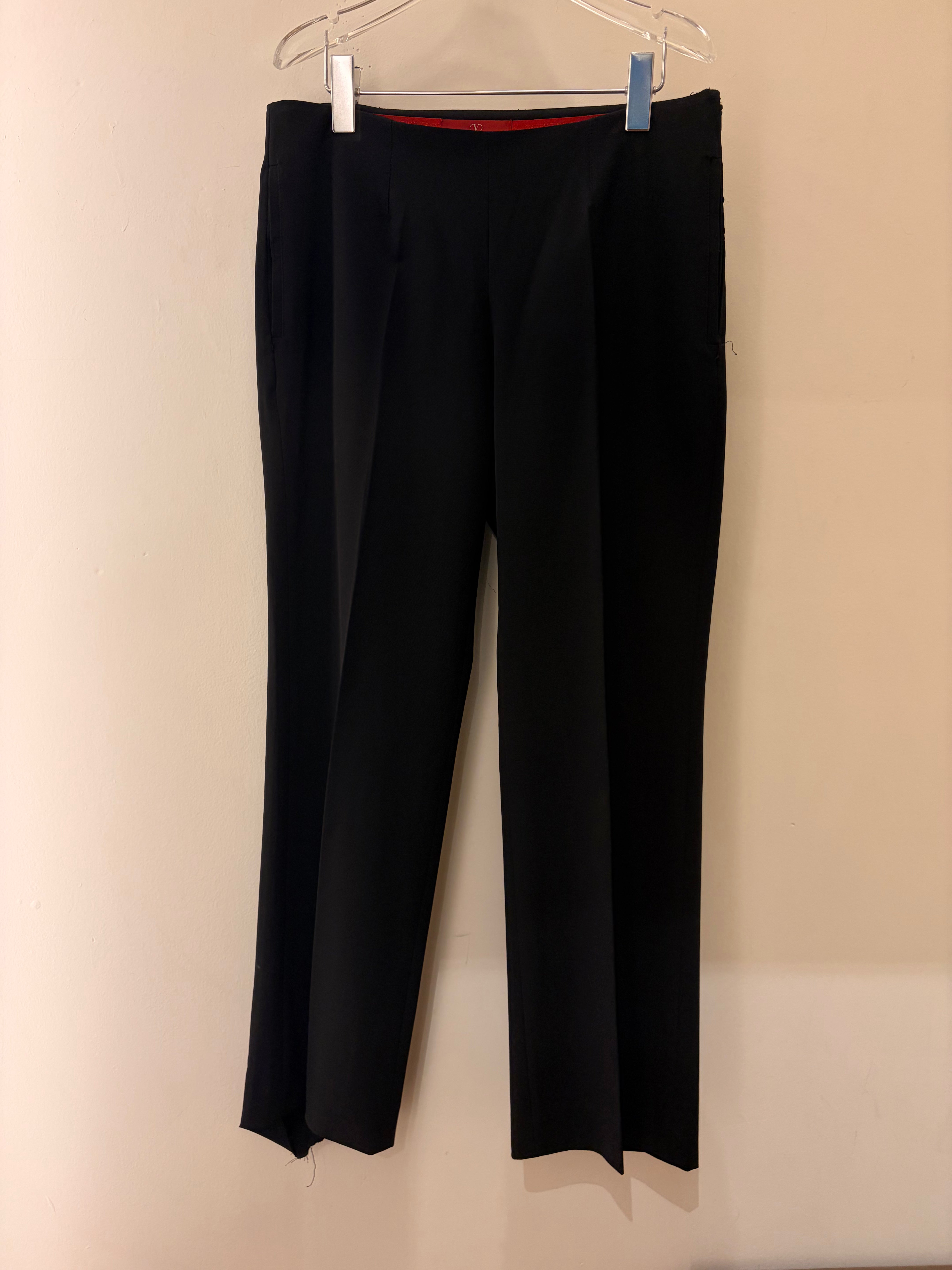 Vintage Valentino Black Office-Core Pant