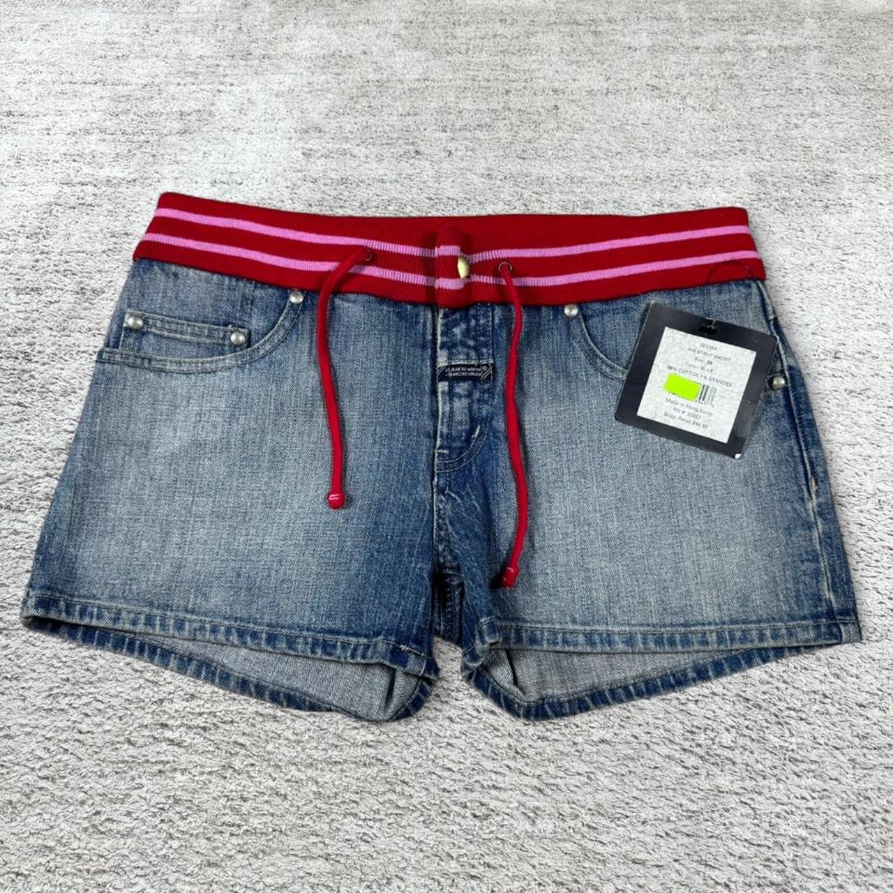 Vintage Marithé François Girbaud Denim Mini Shorts