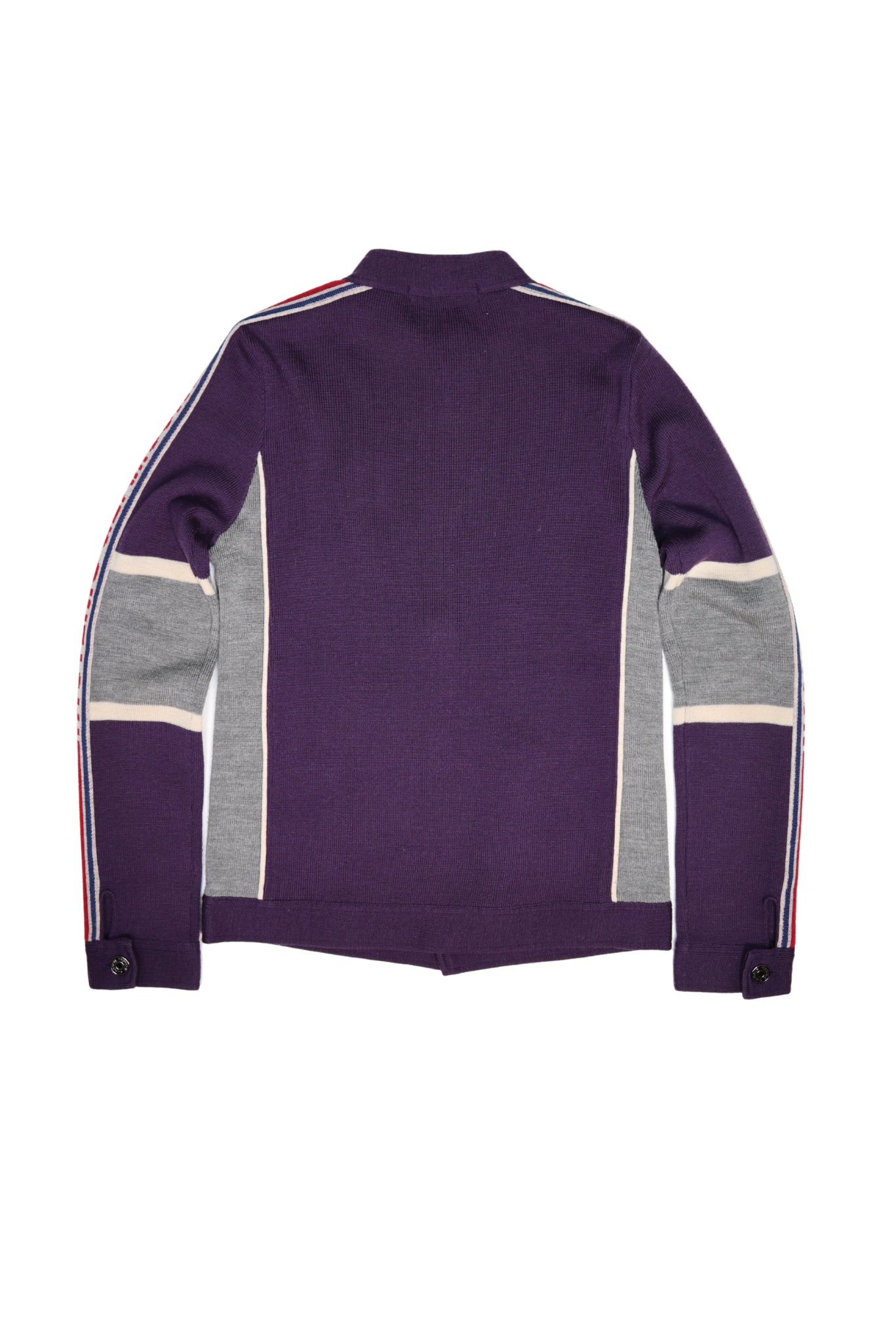 1990s Hysteric Glamour Knit Track "Rock Steady" Moto Jacket