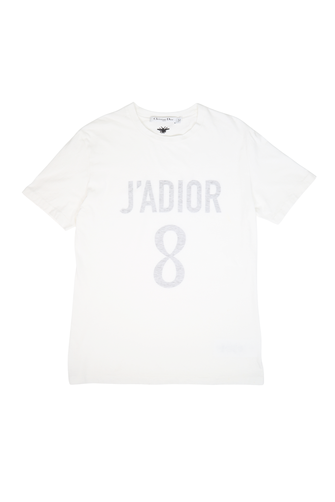 Christian Dior "J'Adore 8" Cotton/Linen Jersey Crewneck Shirt
