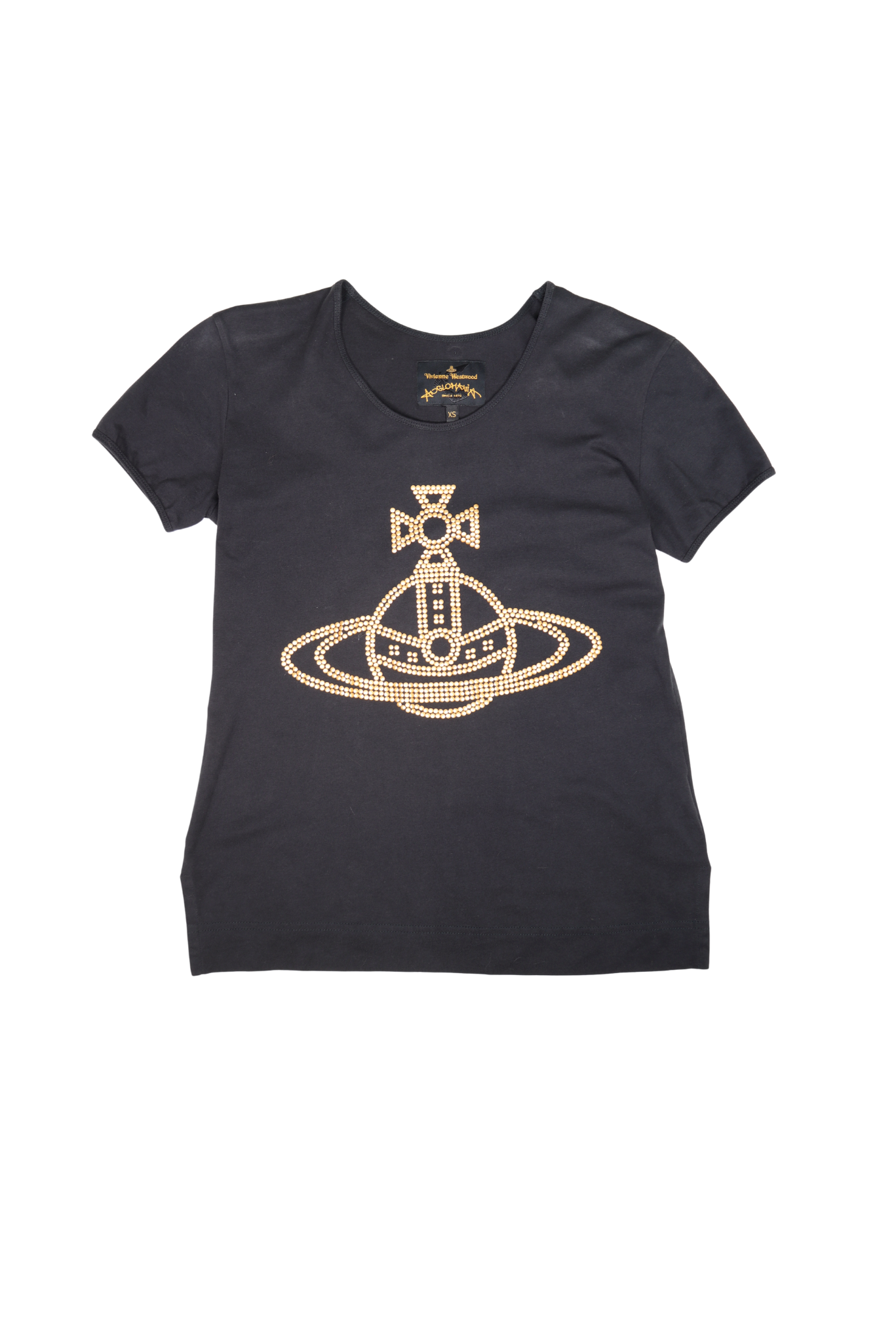 Vivienne Westwood Anglomania Studded Logo T-Shirt