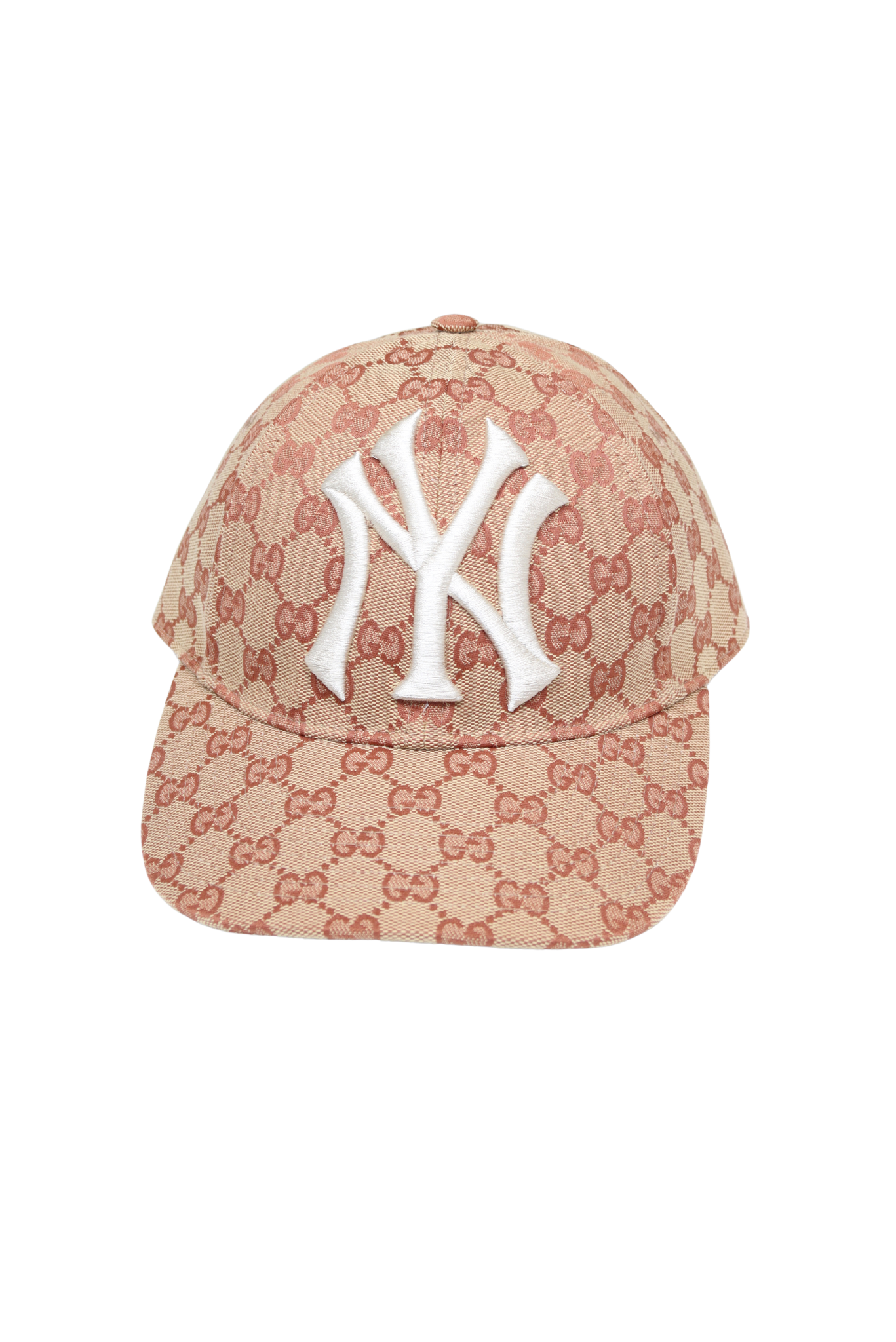 GUCCI x NY Yankees Logo Monogram Hat