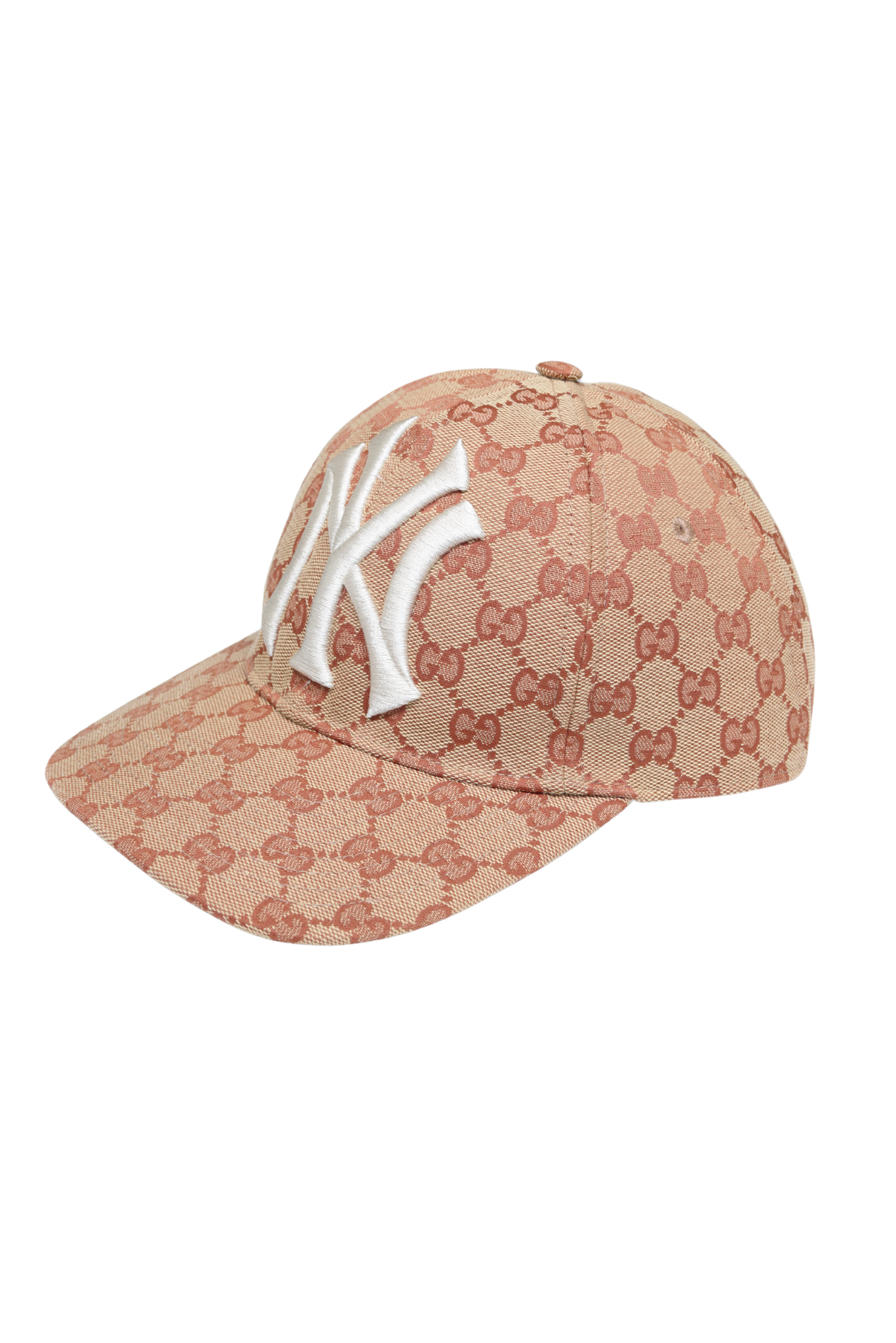 GUCCI x NY Yankees Logo Monogram Hat