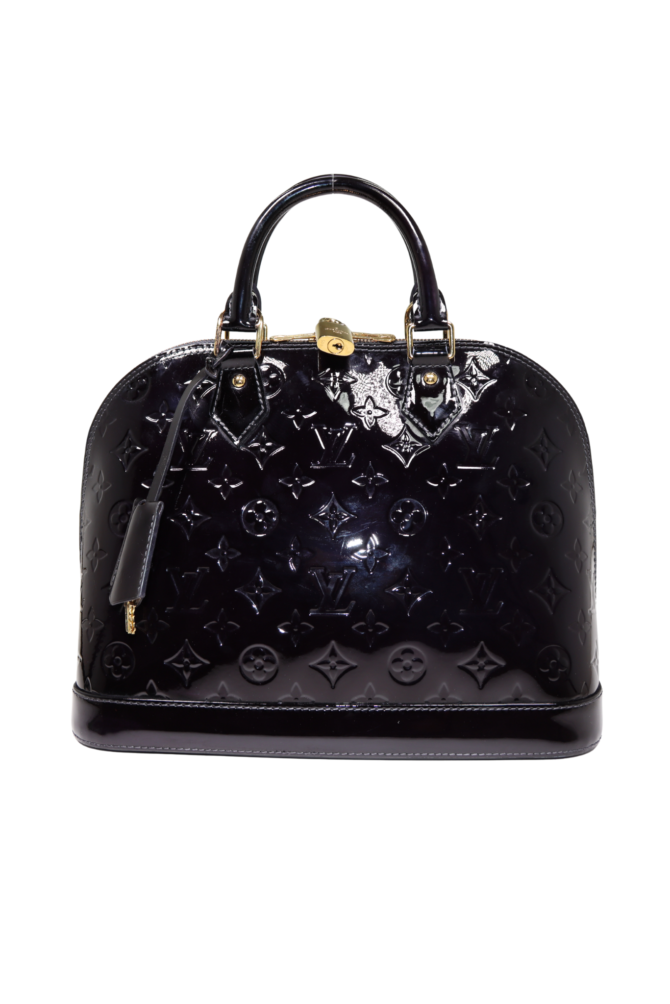 Louis Vuitton 2012 Monogrammed Monogram Vernis Alma PM Bag