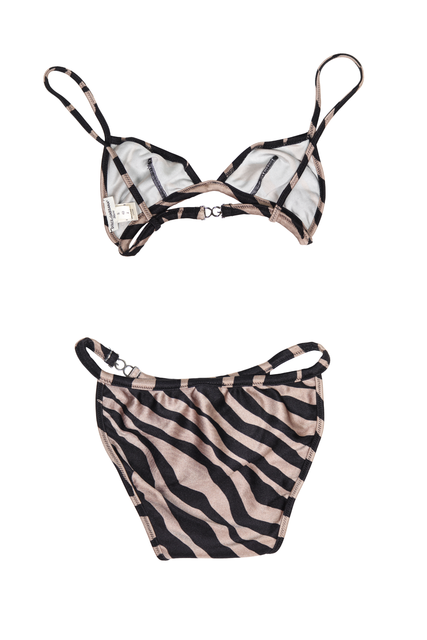 Vintage D&G Zebra Bikini