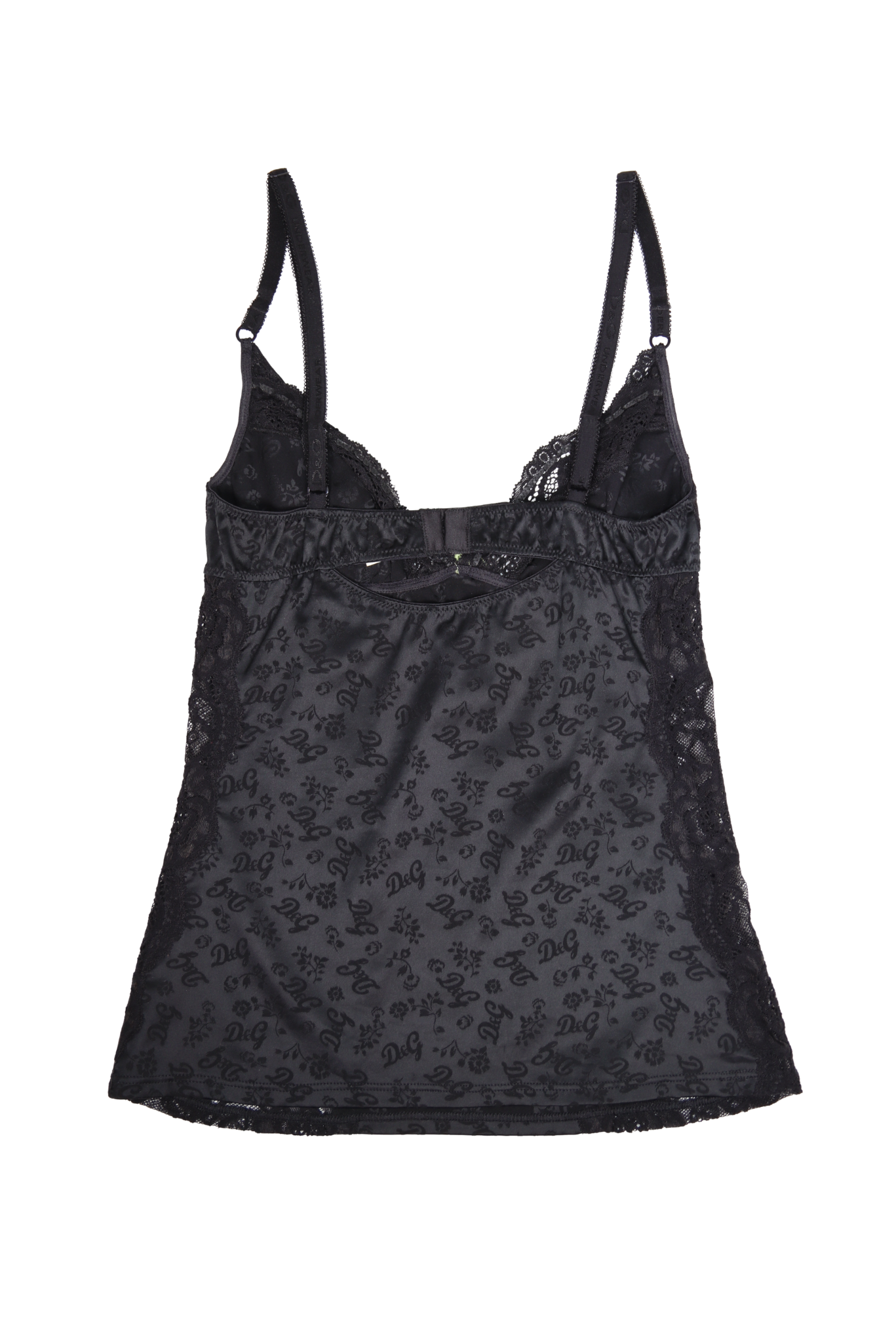 Vintage D&G Lace and Satin Cami Tank Top