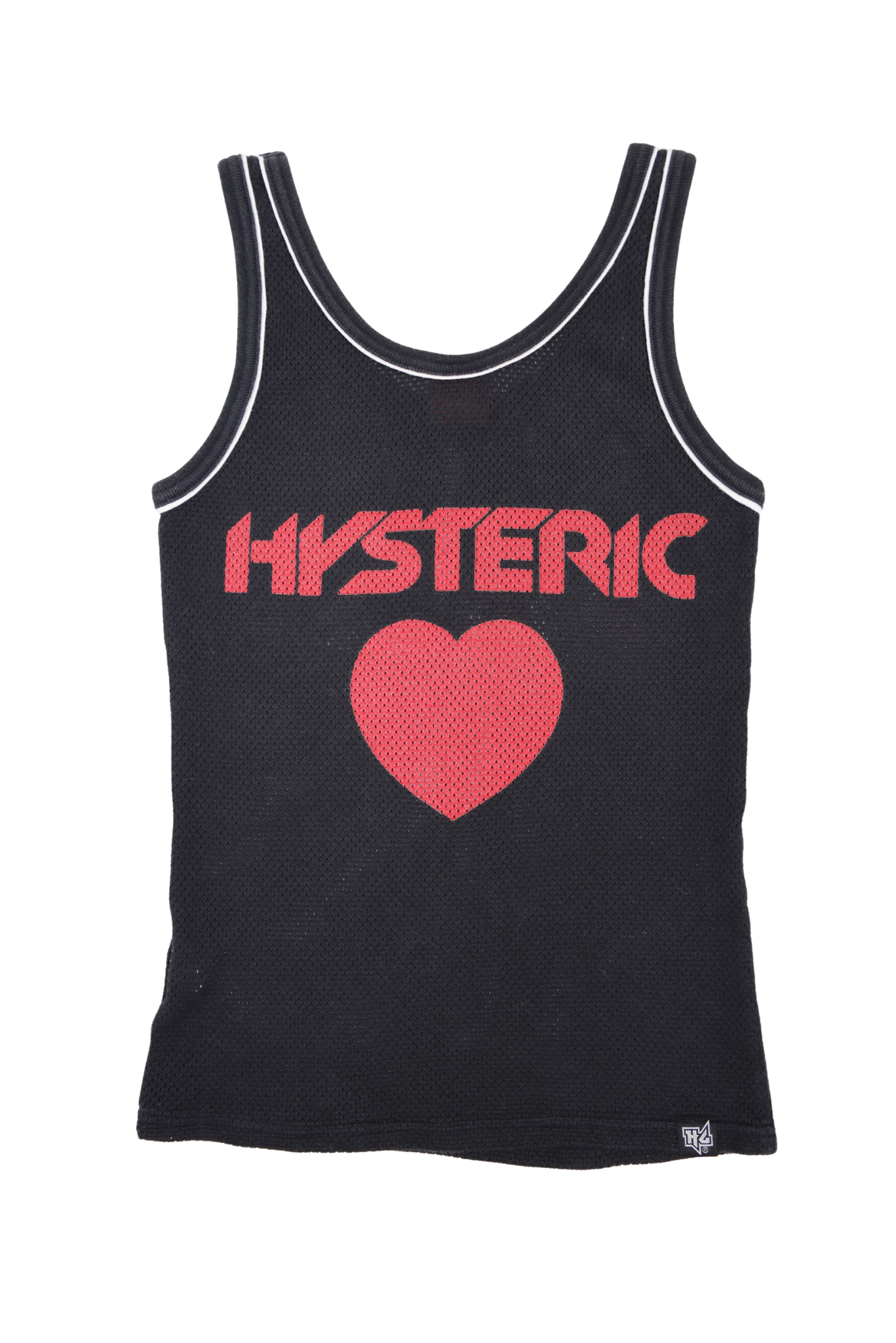 RARE Vintage Hysteric Glamour "Heart Logo" Black Tank Top