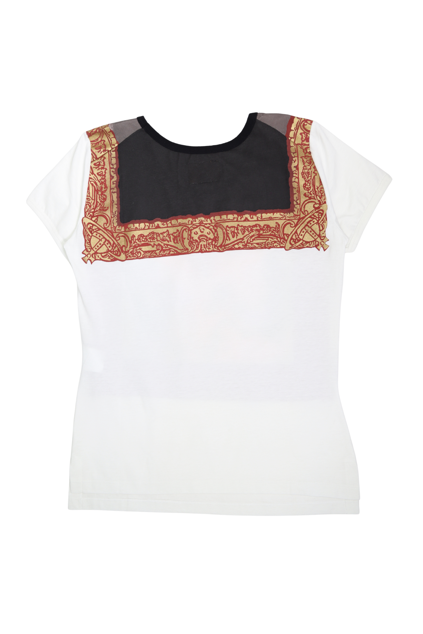 Rare Vivienne Westwood S/S 1992 Cleavage Print White T-shirt