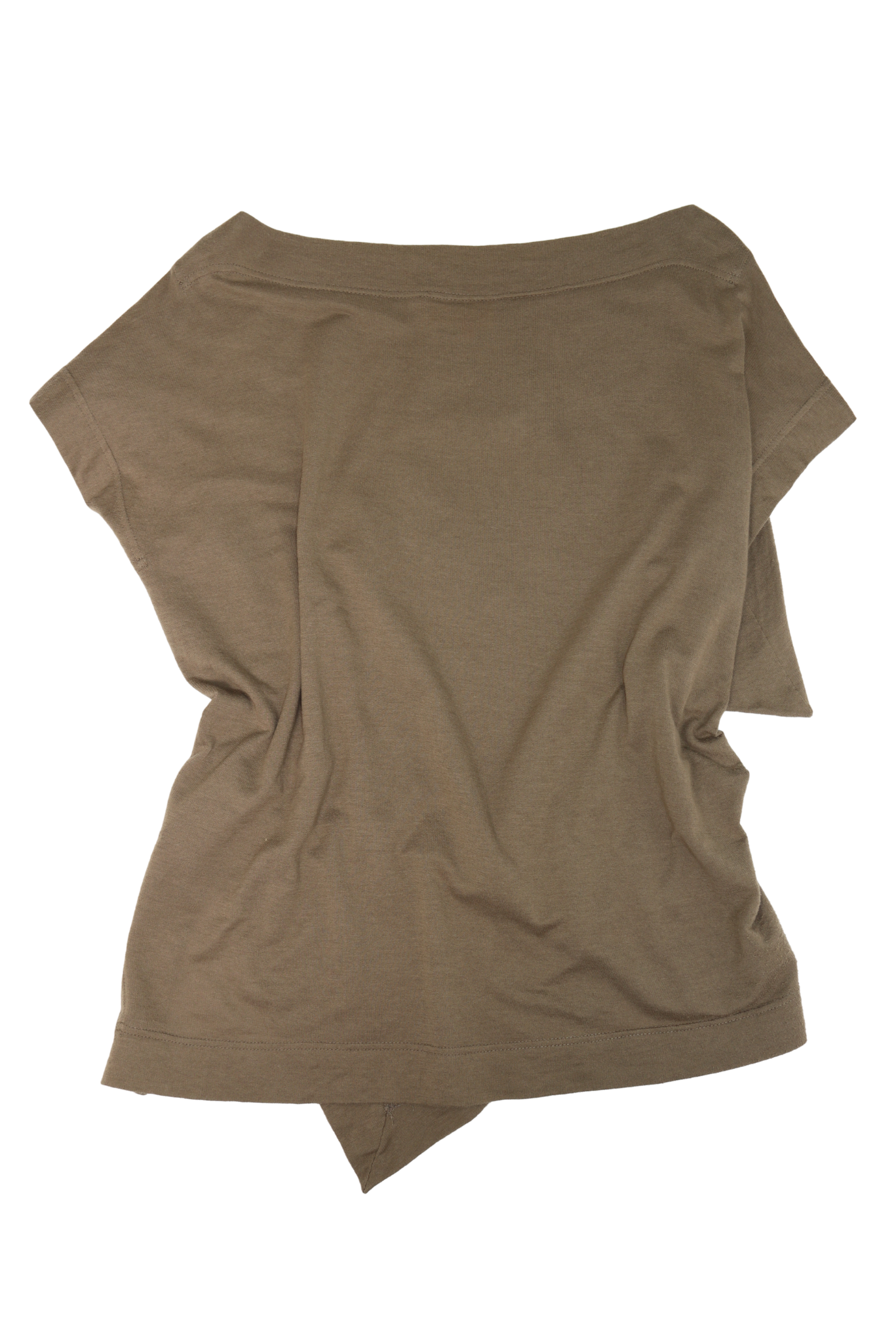 Vivienne Westwood Asymmetrical Orb Graphic Shirt in Olive