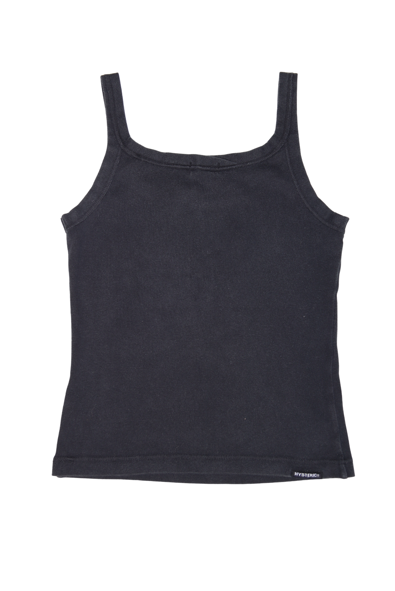 Vintage Hysteric Glamour Kiss Logo Black Tank Top