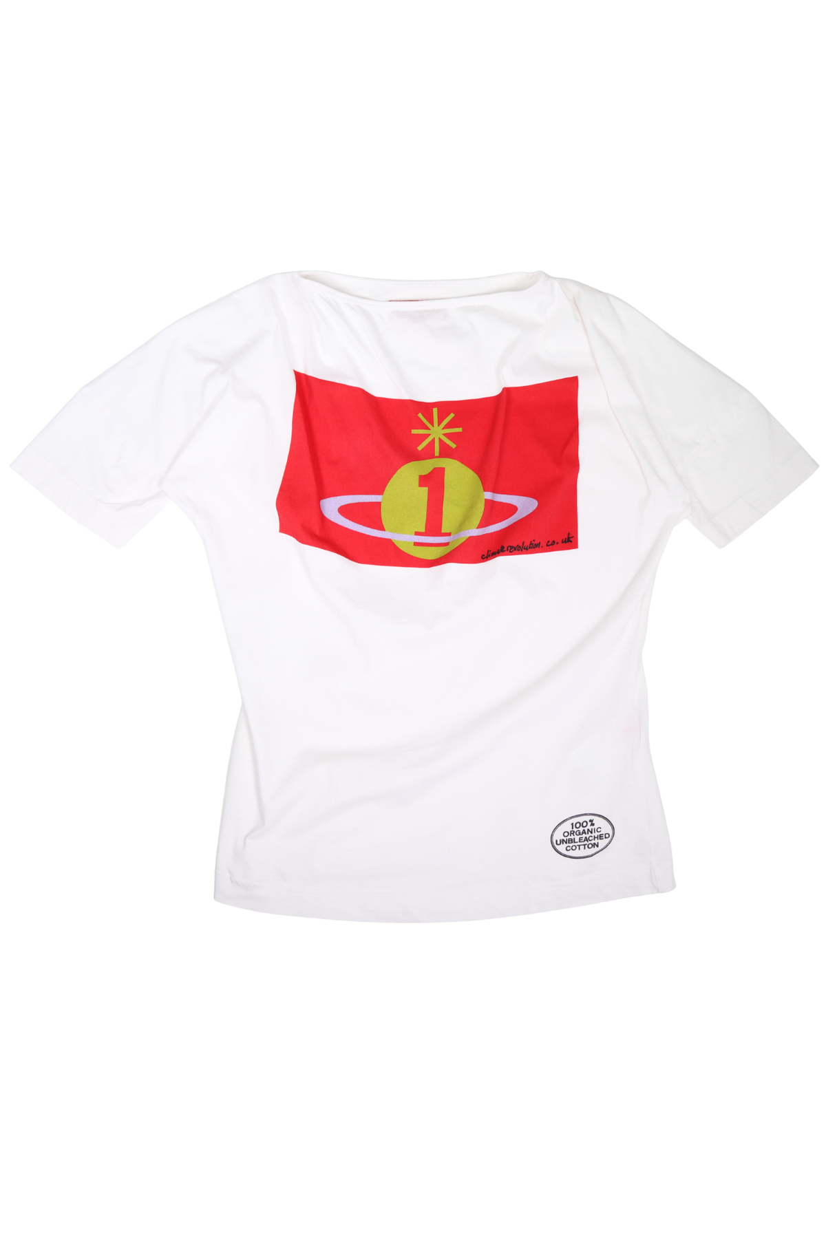 Vivienne Westwood Orb Logo White Draped Shirt