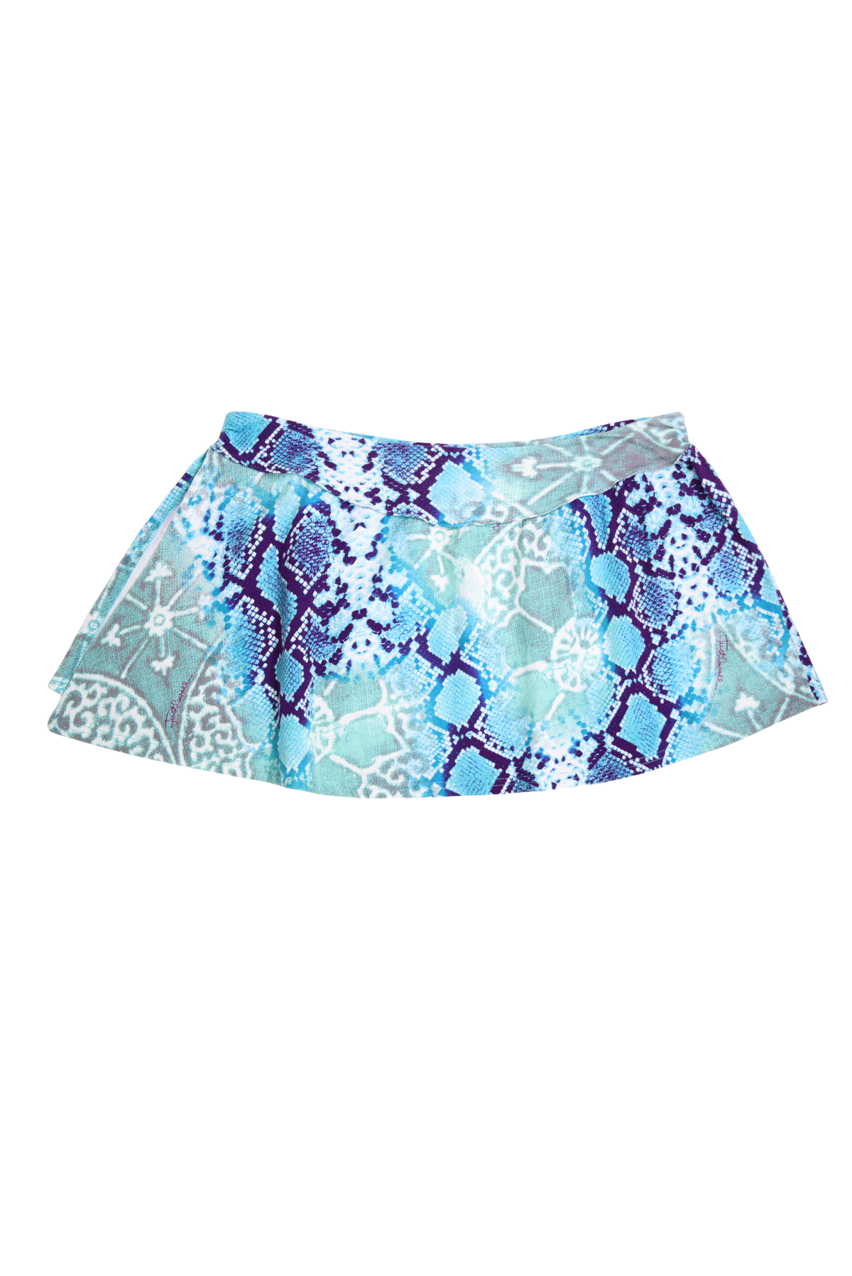 Vintage Just Cavalli beachwear Snake Print Mirco Mini