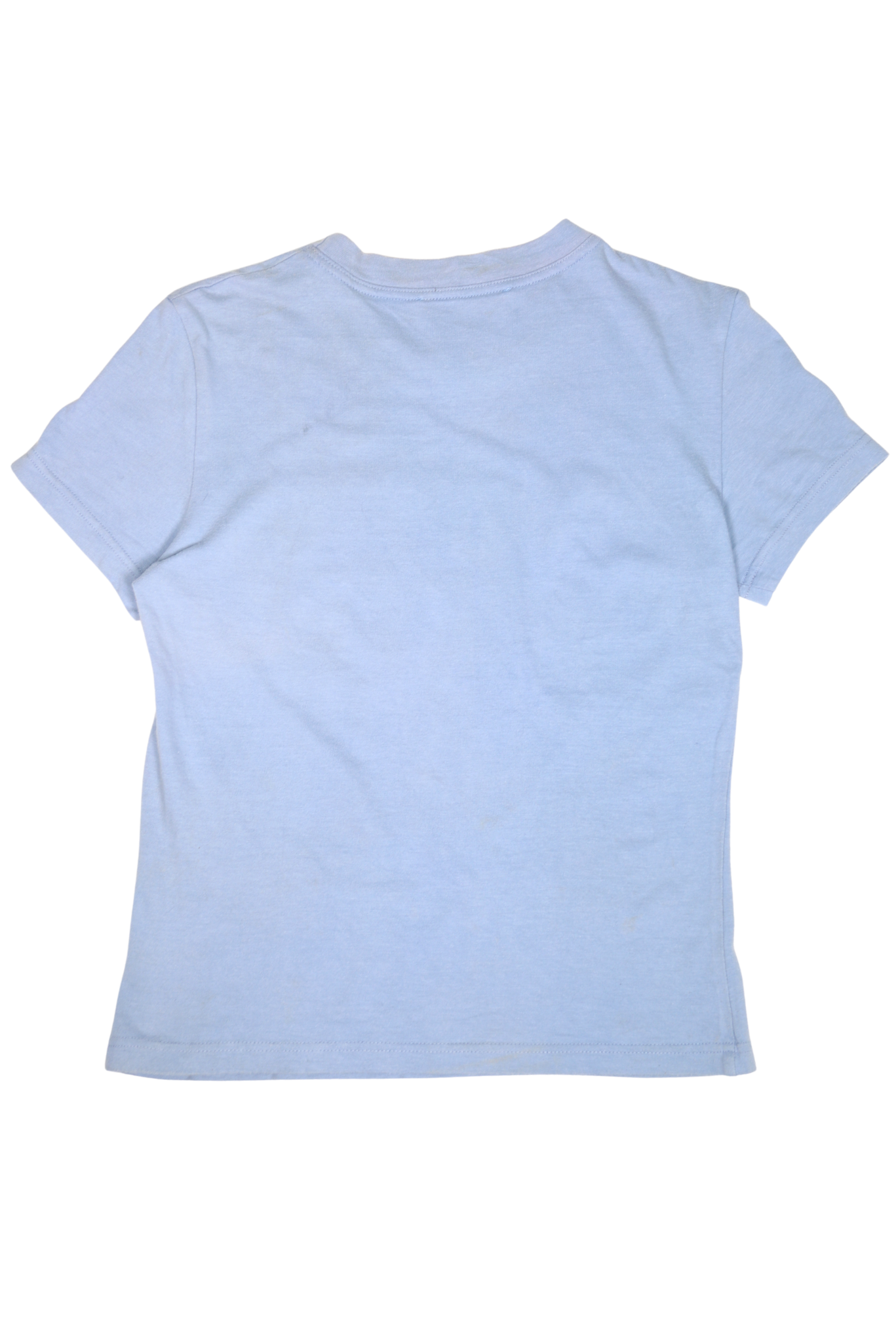 2003 Dior “J’Adore Dior” Patch Logo Light Blue Shirt