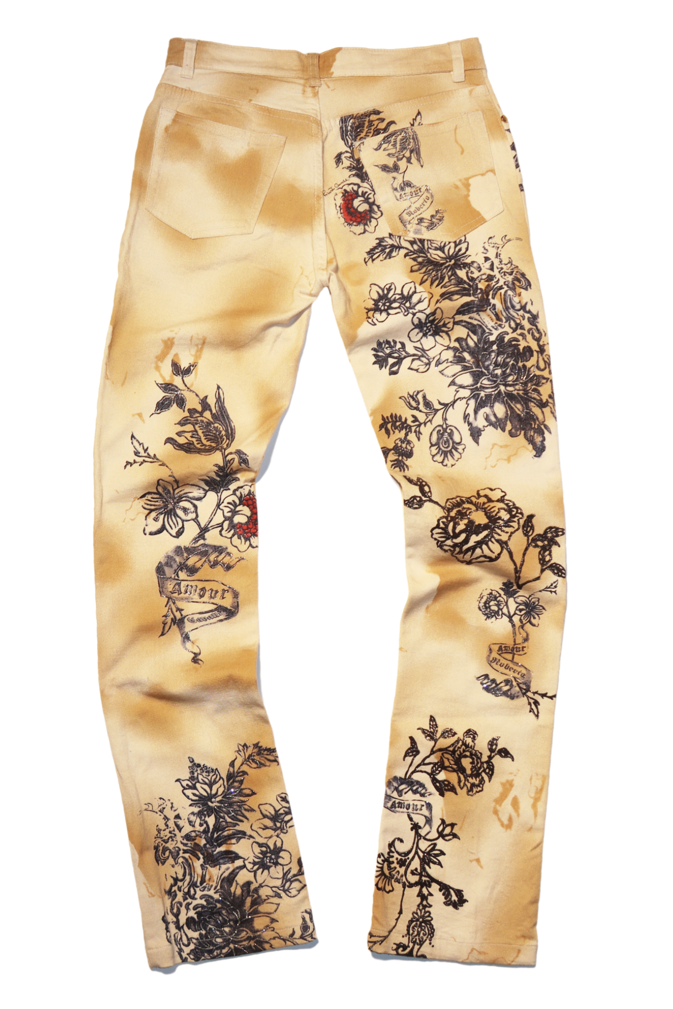 Roberto Cavalli S/S 2003 Amour Tiger Tattoo Pants