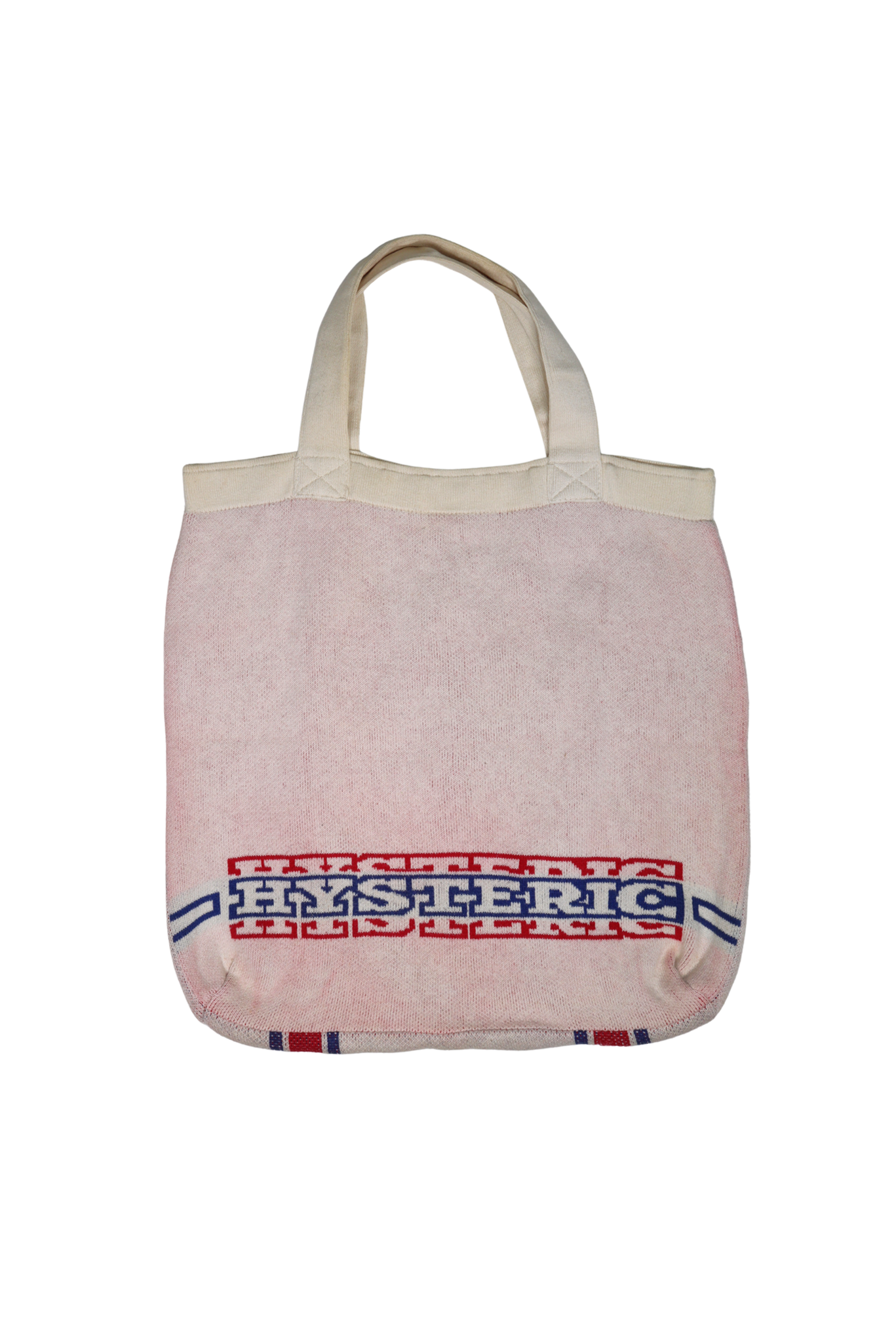 Vintage 90s Hysteric Glamour Knit Logo Tote