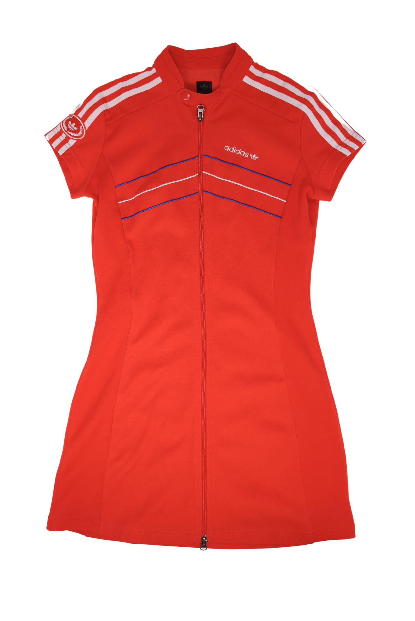 Rare 2000's Adidas Sporty Red Stripe Dress