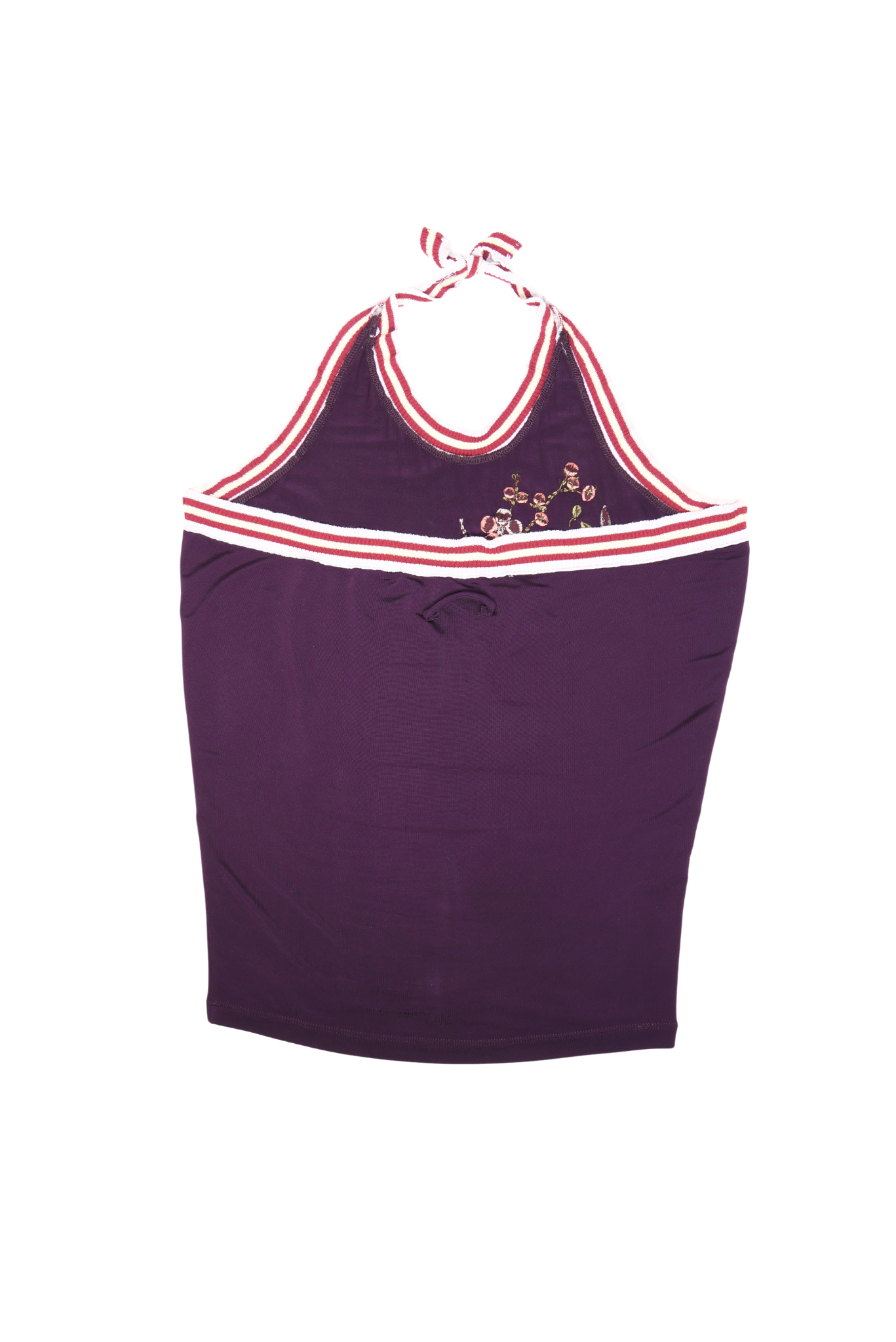 Vintage Jean Paul Gaultier Maille "30" Embroidered Halter Top