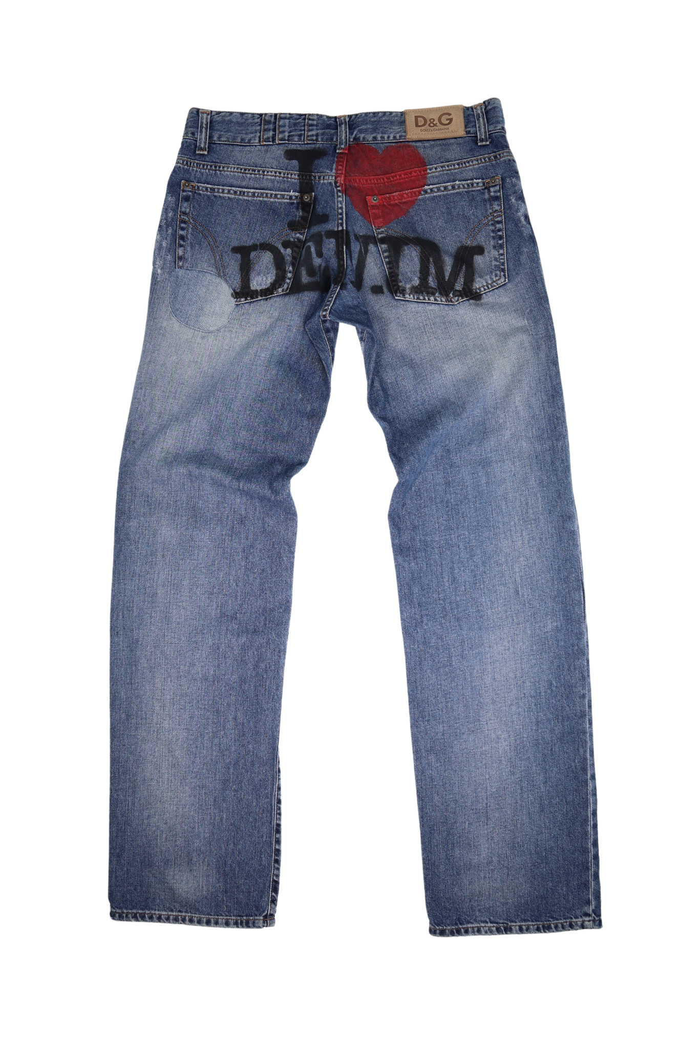Dolce and Gabbana "I Heart Denim" Jeans