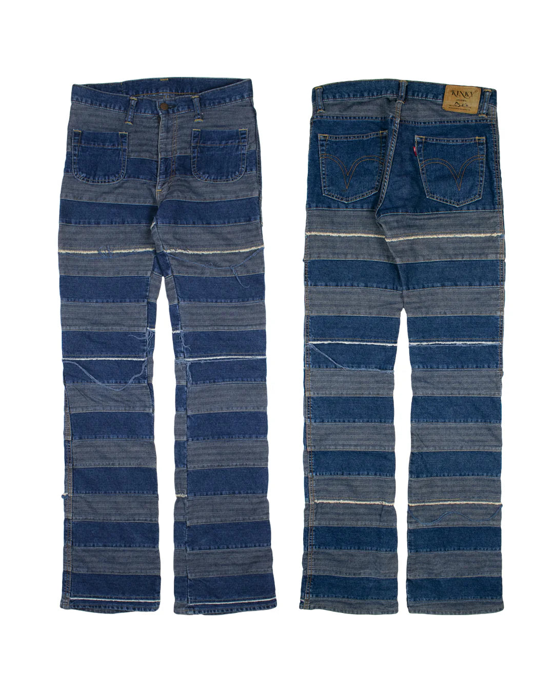 Vintage HYSTERIC GLAMOUR HAGI Stitched Denim Jeans