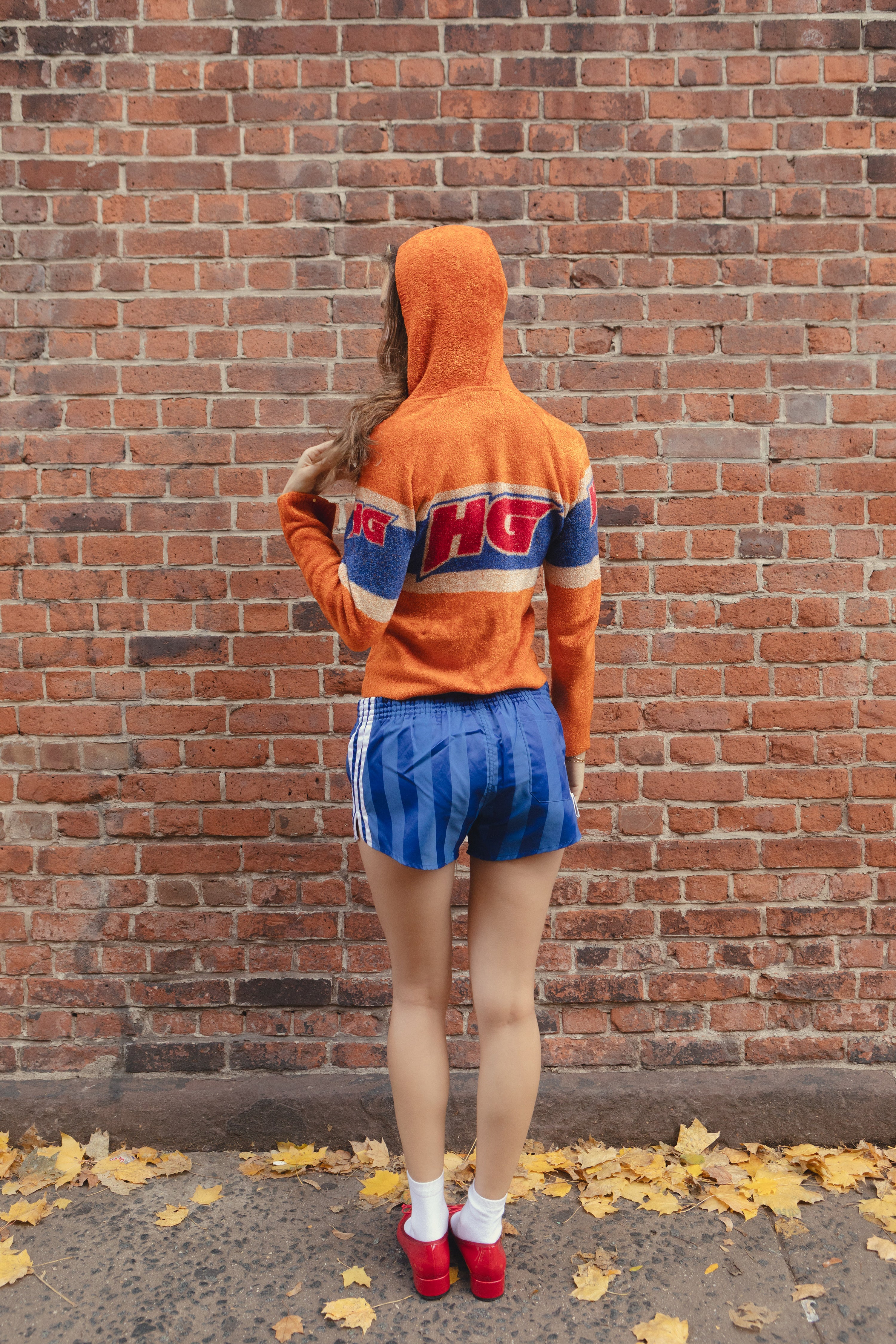 Vintage Hysteric Glamour Fuzzy Terry "HG" Logo Hoodie