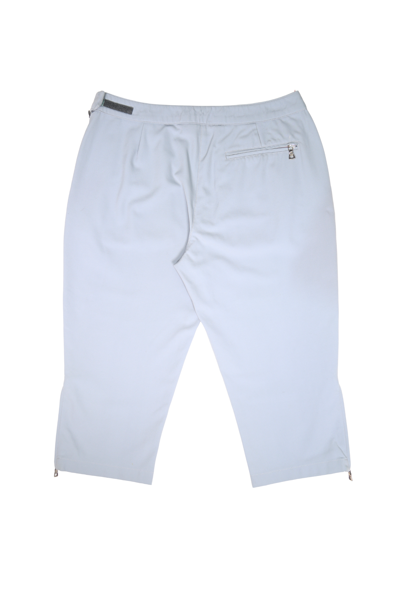 SS 1999 Prada Sport Grey Side Zip Capris Pants