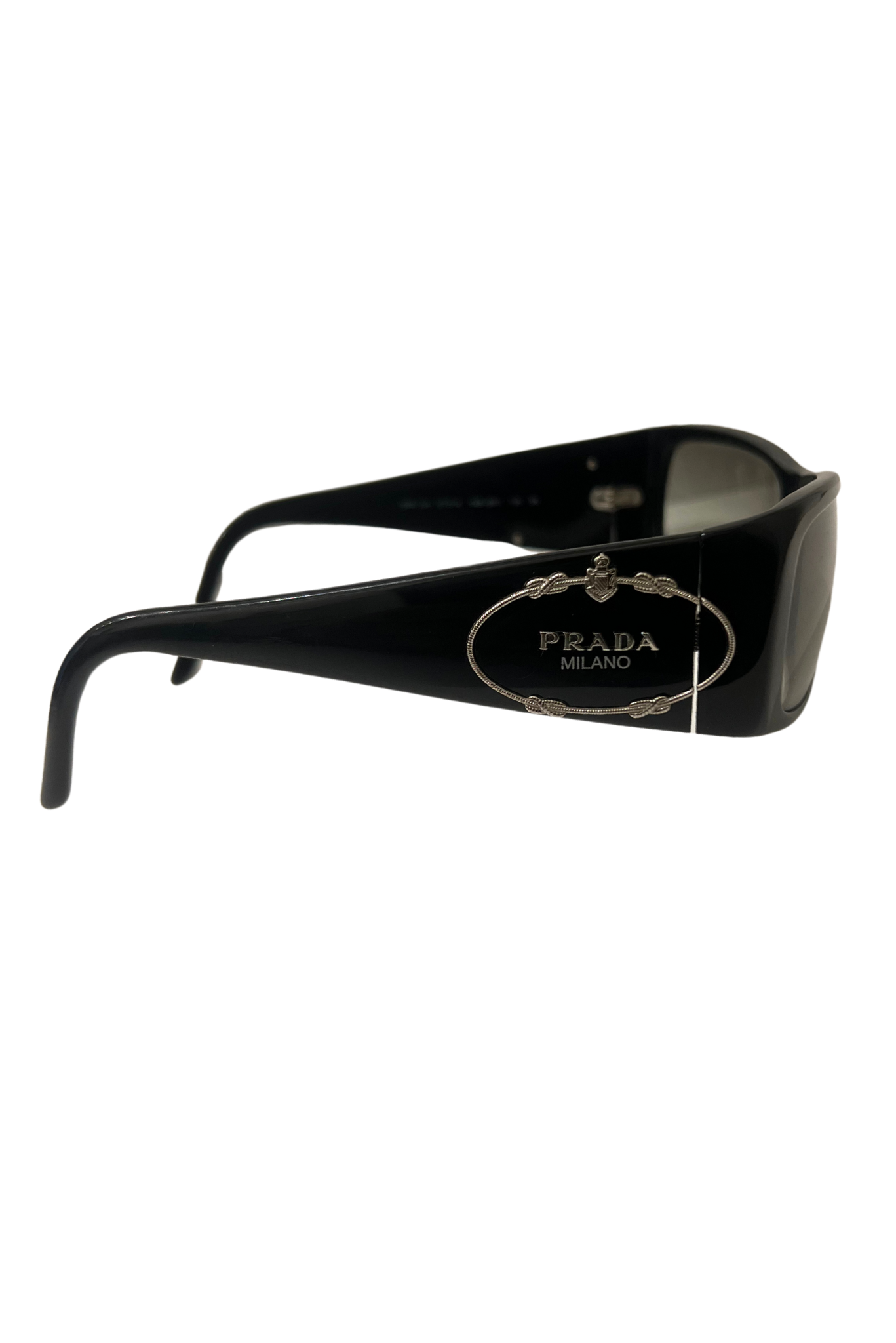 Prada Chunky Frame Logo Sunglasses