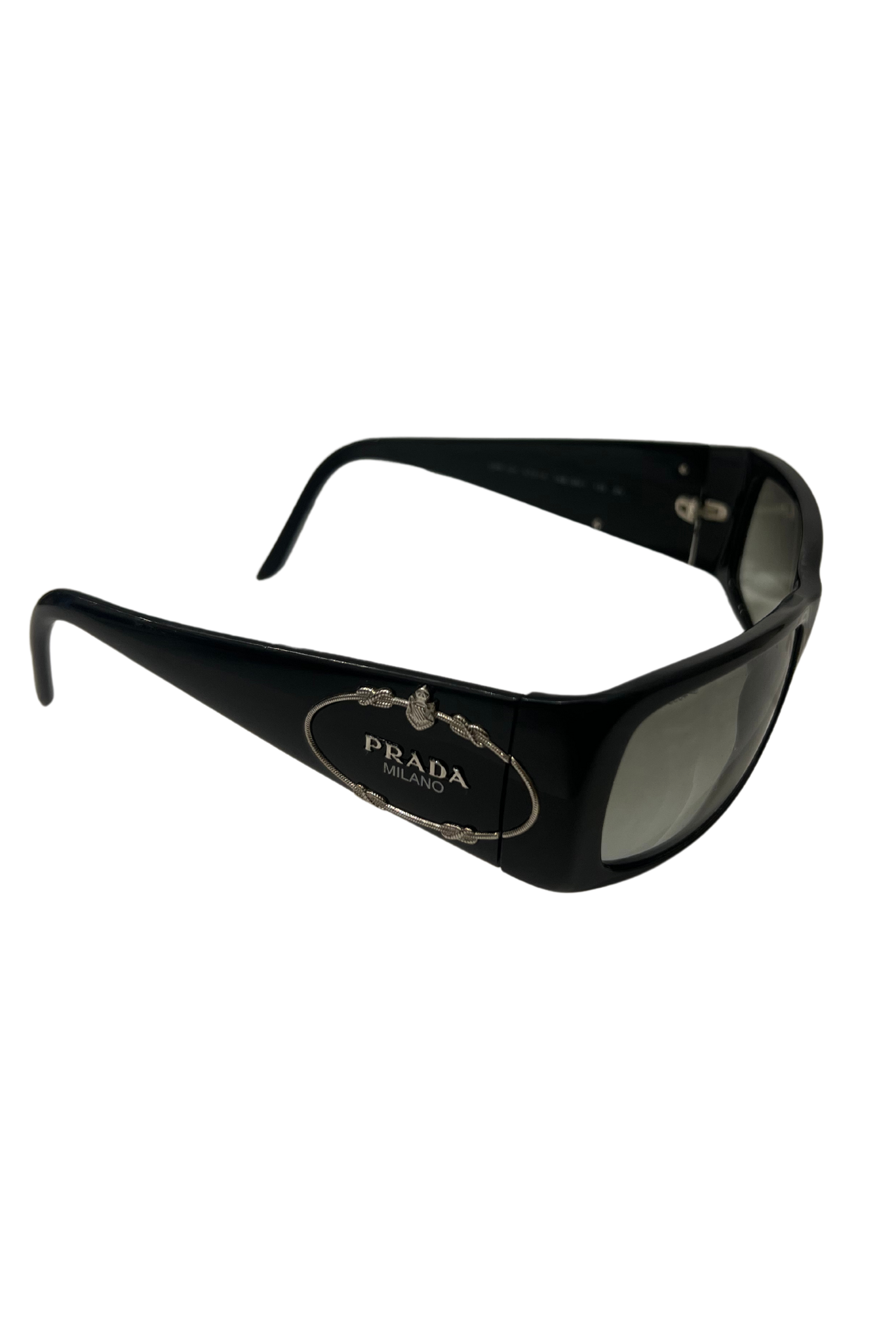 Prada Chunky Frame Logo Sunglasses