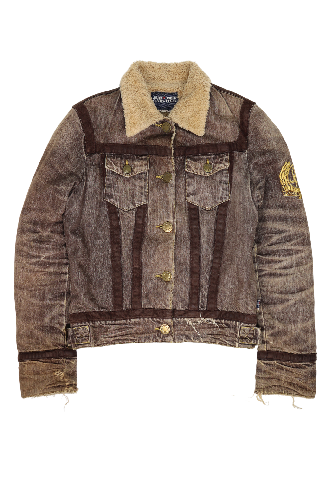 Rare) Vintage Jean Paul Gaultier BOA Denim Jacket Rare) Vintage Jean Paul Gaultier BOA Denim Jacket