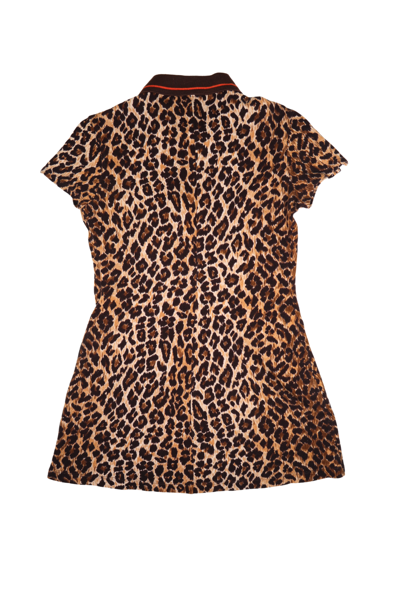 Vintage D&G Cheetah Polo Mirco Mini Dress