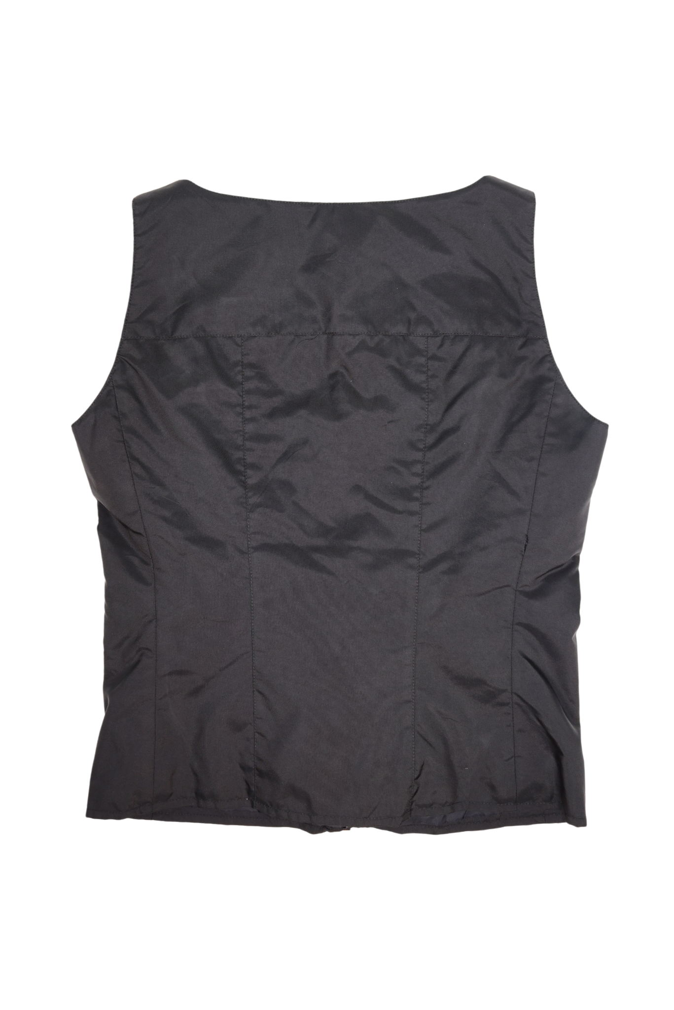 A/W 1999 Miu Miu Tech Nylon Hidden Pocket Buckle Vest