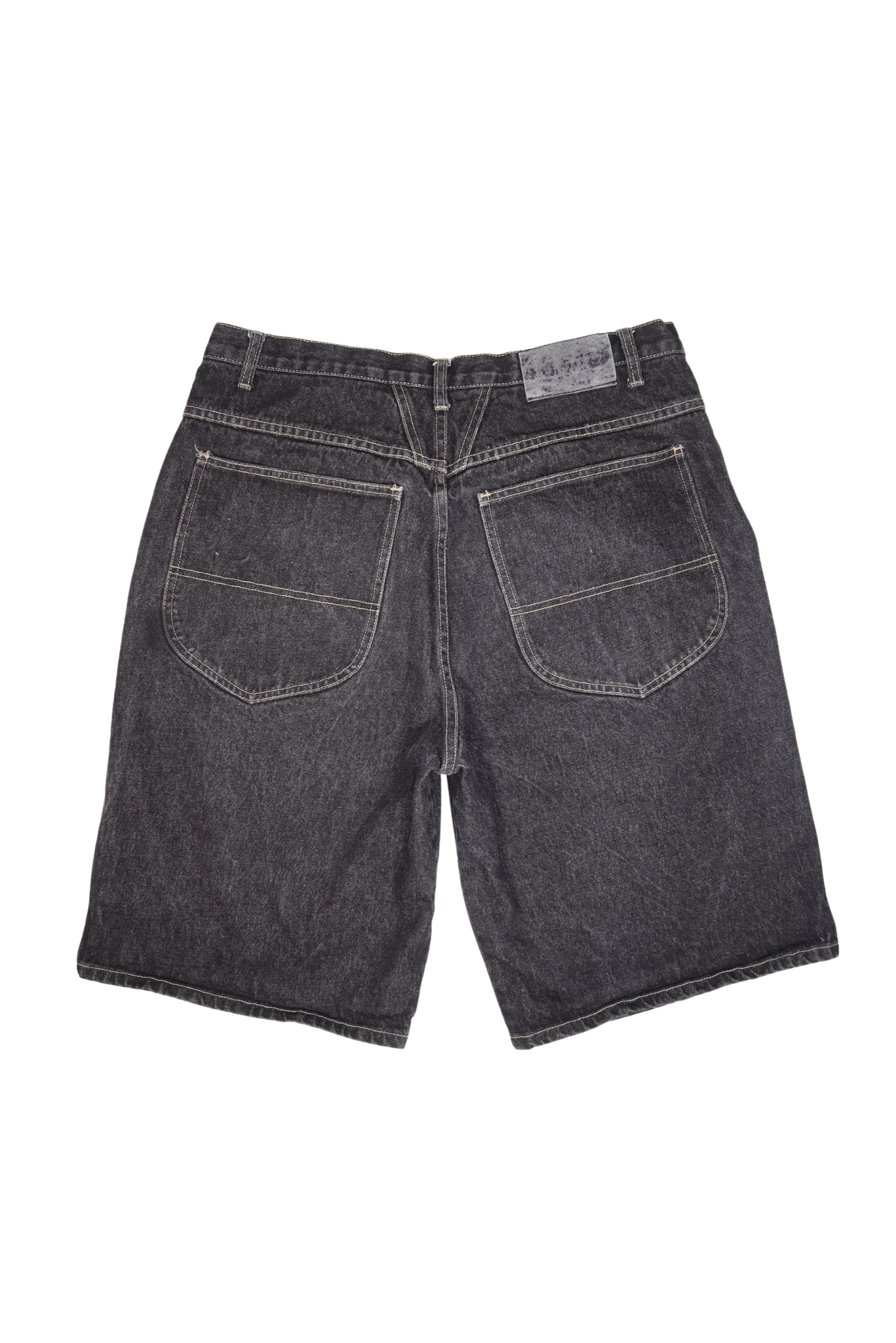 Vintage M+FG Black Washed Denim Short
