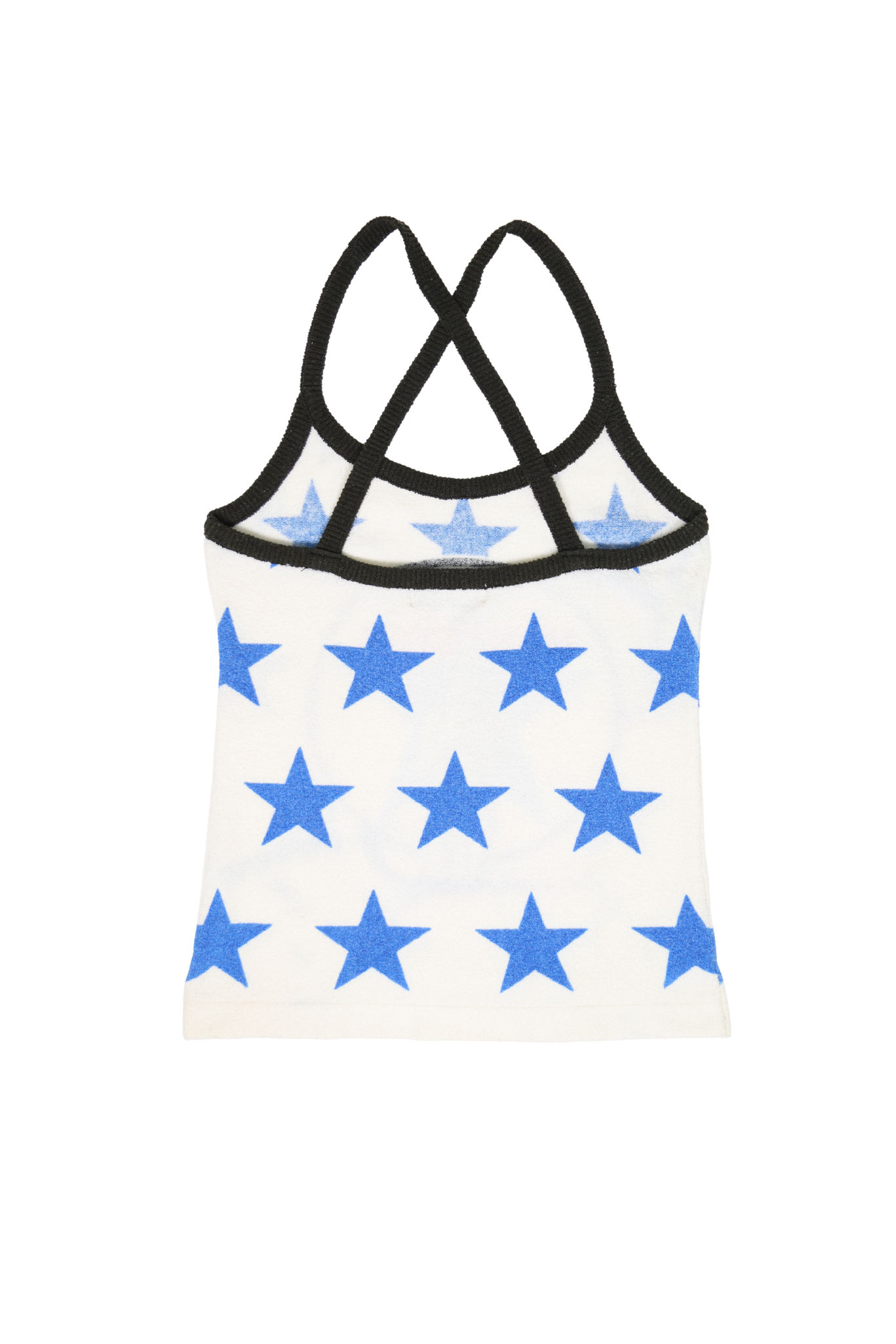Rare Hysteric Glamour 1990s Terry Blue Star Babe Tank Top