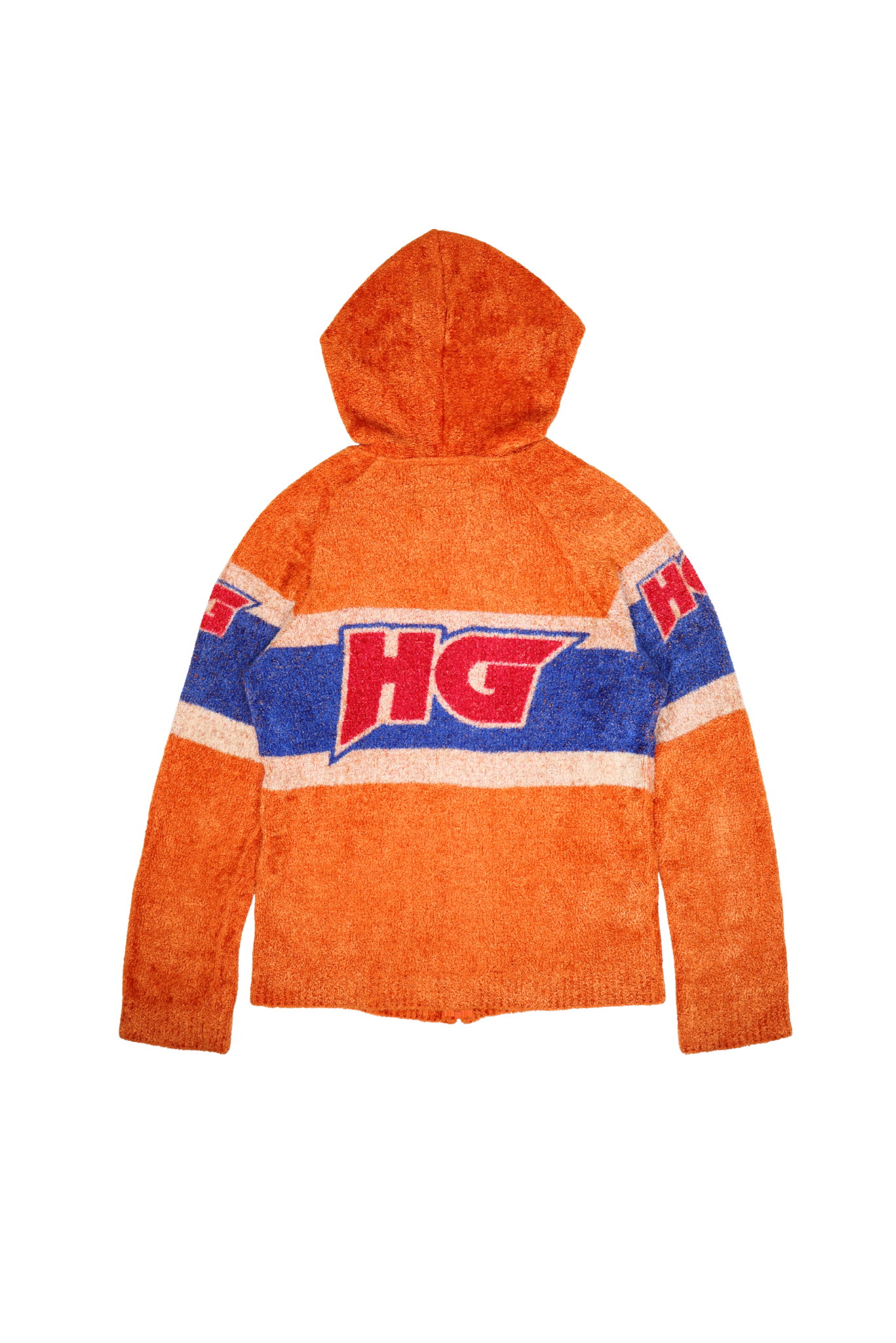 Vintage Hysteric Glamour Fuzzy Terry "HG" Logo Hoodie