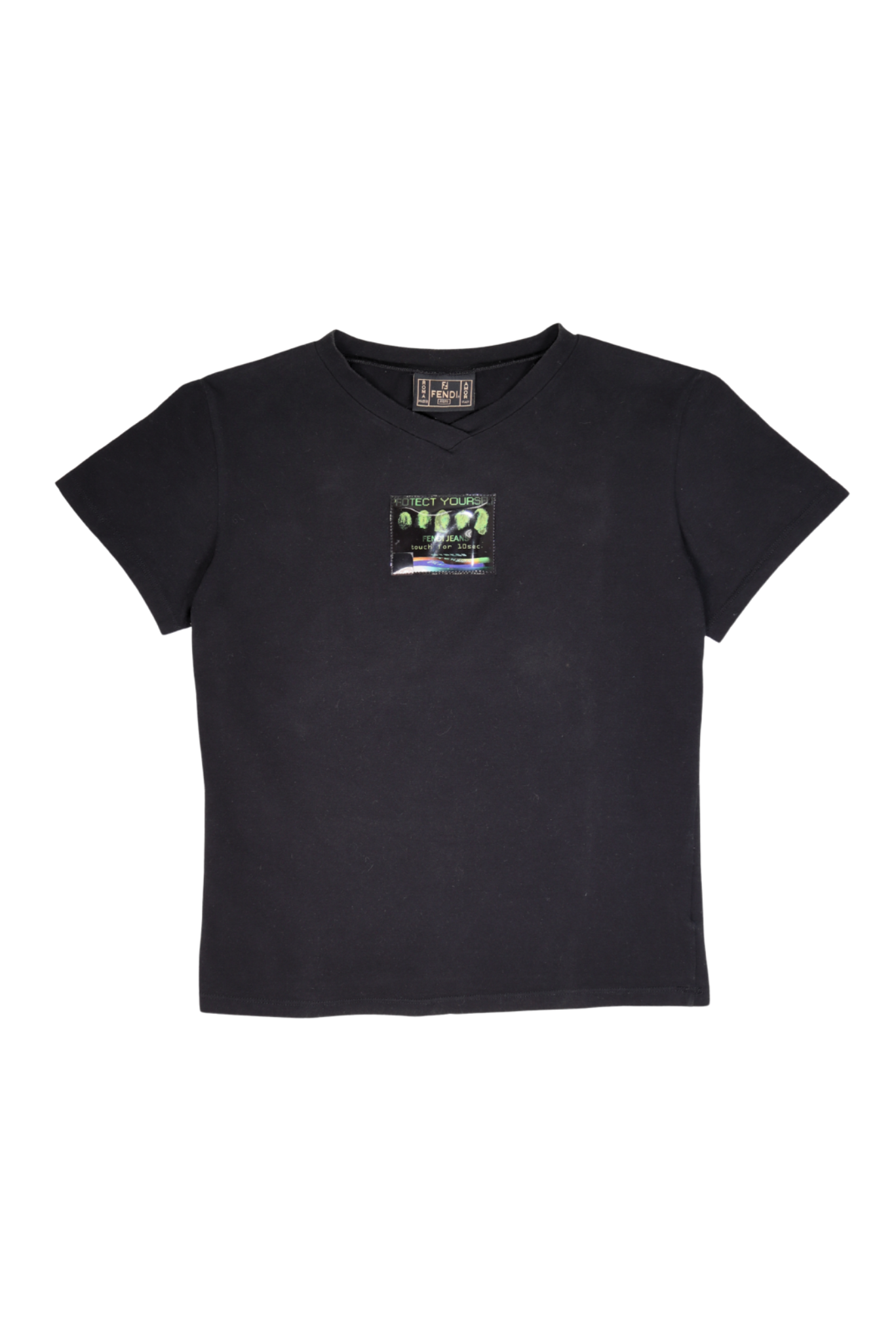 Vintage 2000s Fendi “Protect Yourself” Graphic