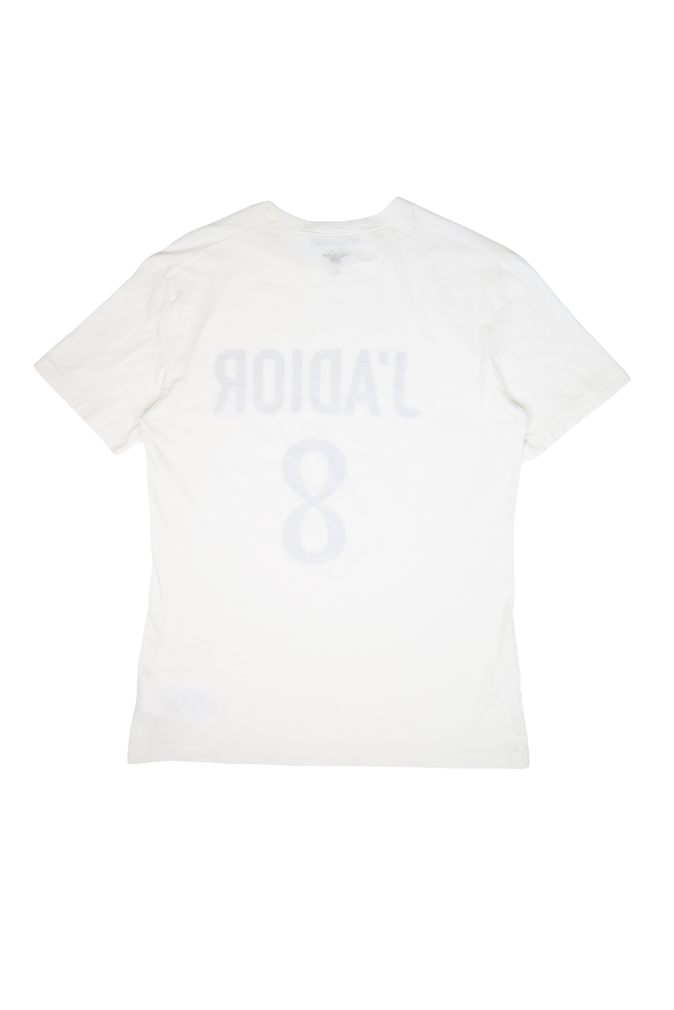 Christian Dior "J'Adore 8" Cotton/Linen Jersey Crewneck Shirt
