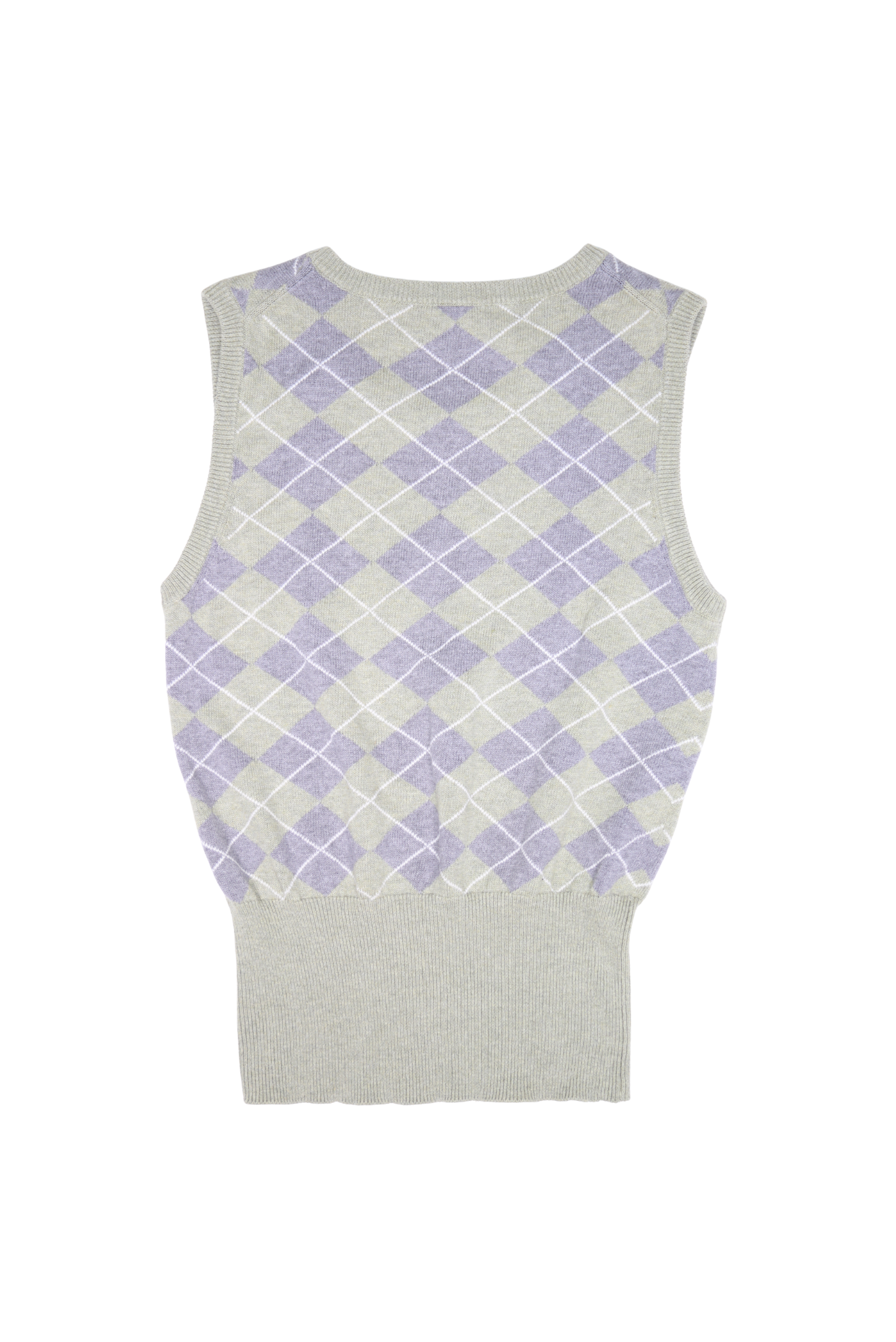 Vivienne Westwood Orb Logo Argyle Wool Vest