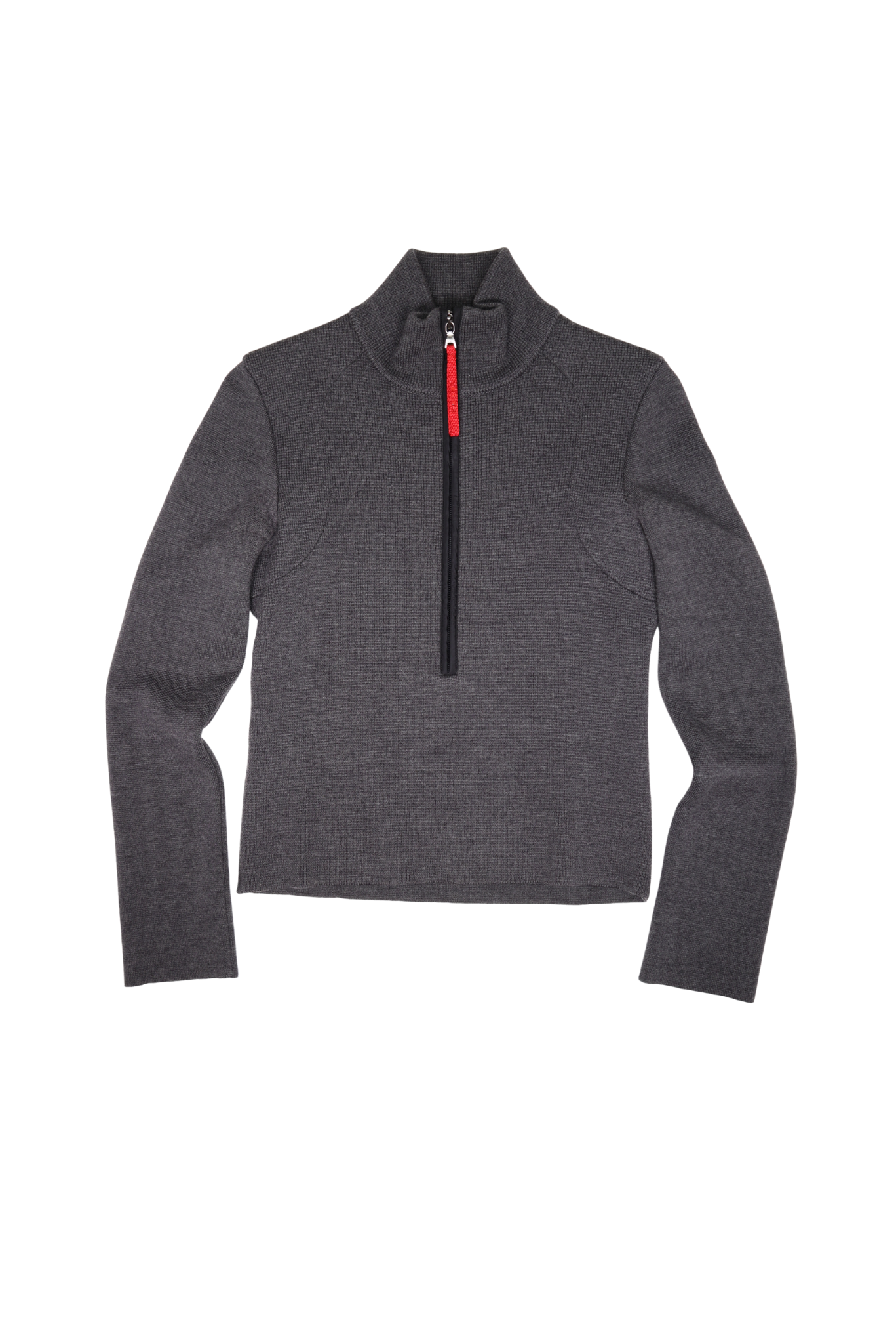 Vintage Prada Sport Wool Grey Quarter Zip Knit