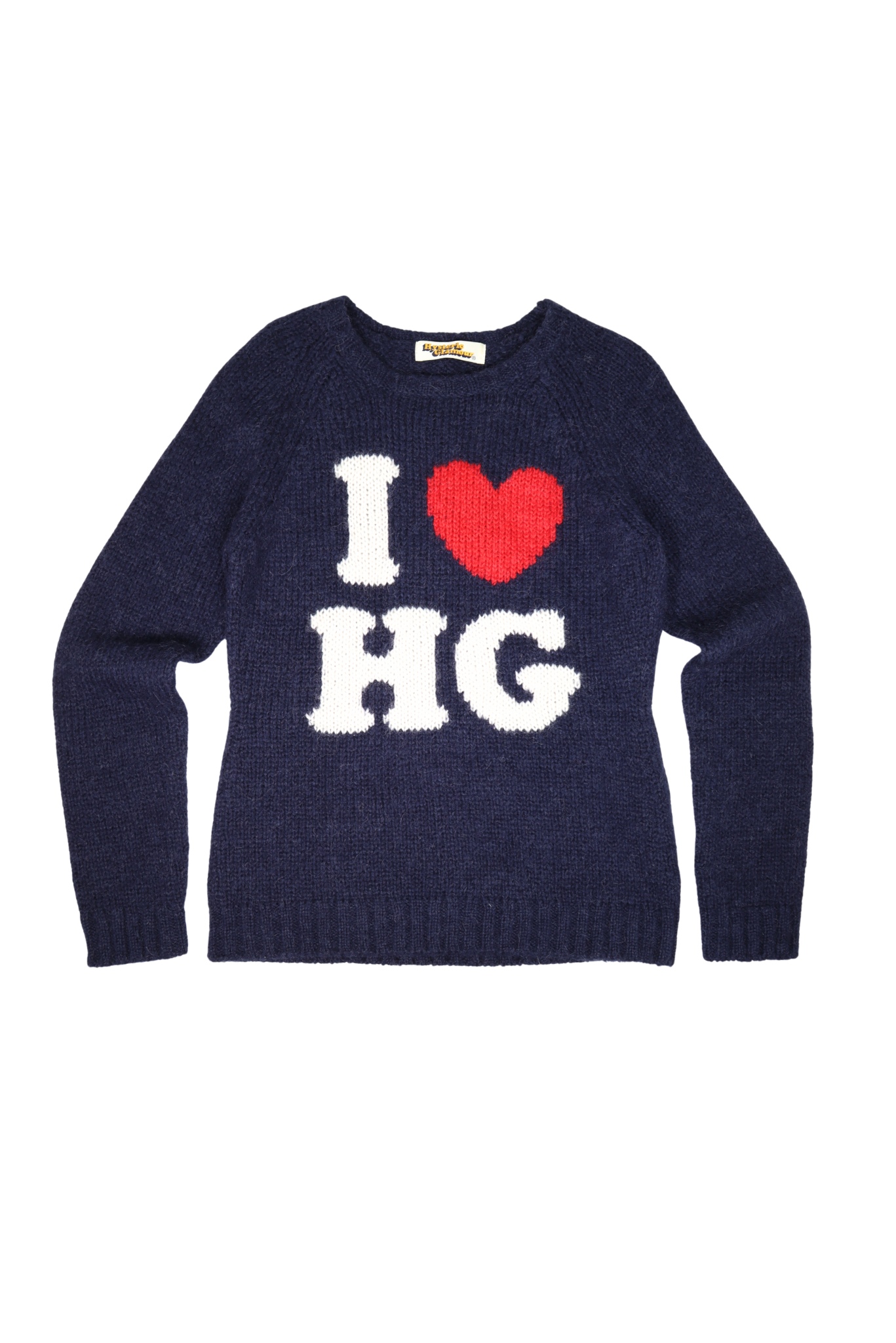 RARE Hysteric Glamout Mohair/Wool Blend I HEART HG Sweater