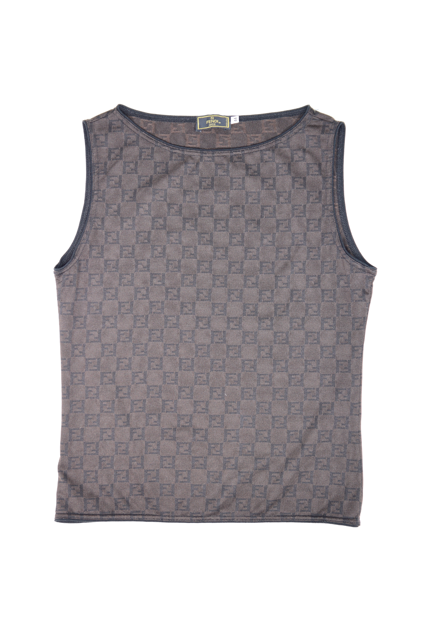 1990’s FENDI Zucca Monogram Tank Top