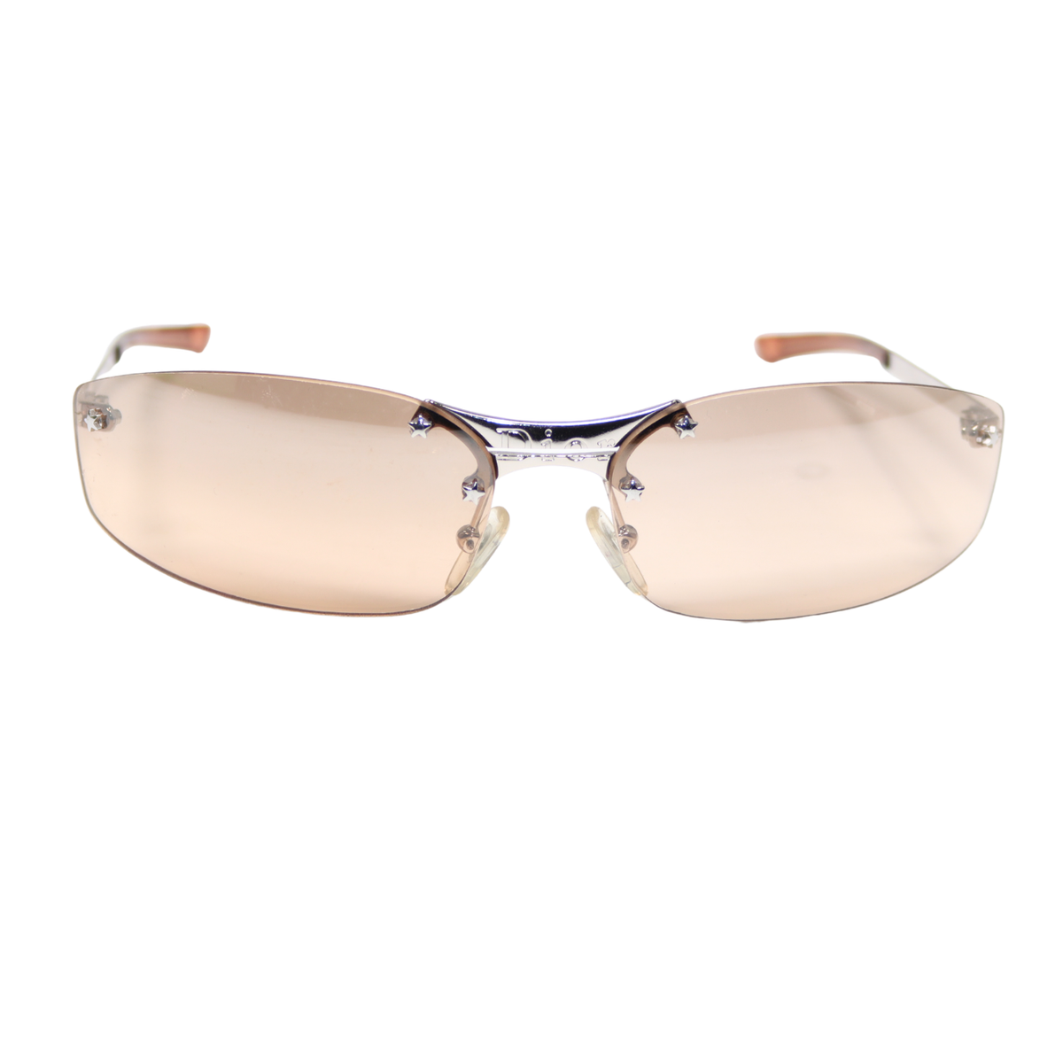 小物 DIOR rimless archive sunglasses y2k Christian Dior Mini Pop Rimless Sunglasses