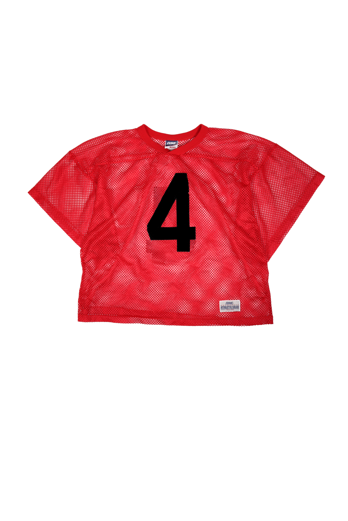 Vintage Red "4" Practice Jersey