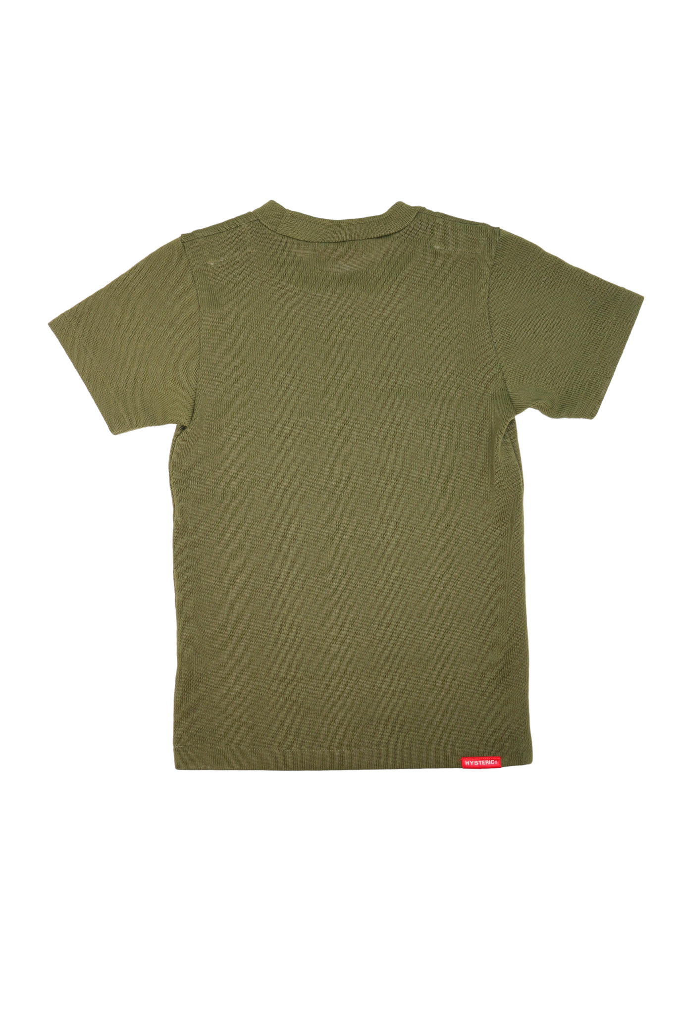 Hysteric Glamour Military Knit Logo T-Shirt