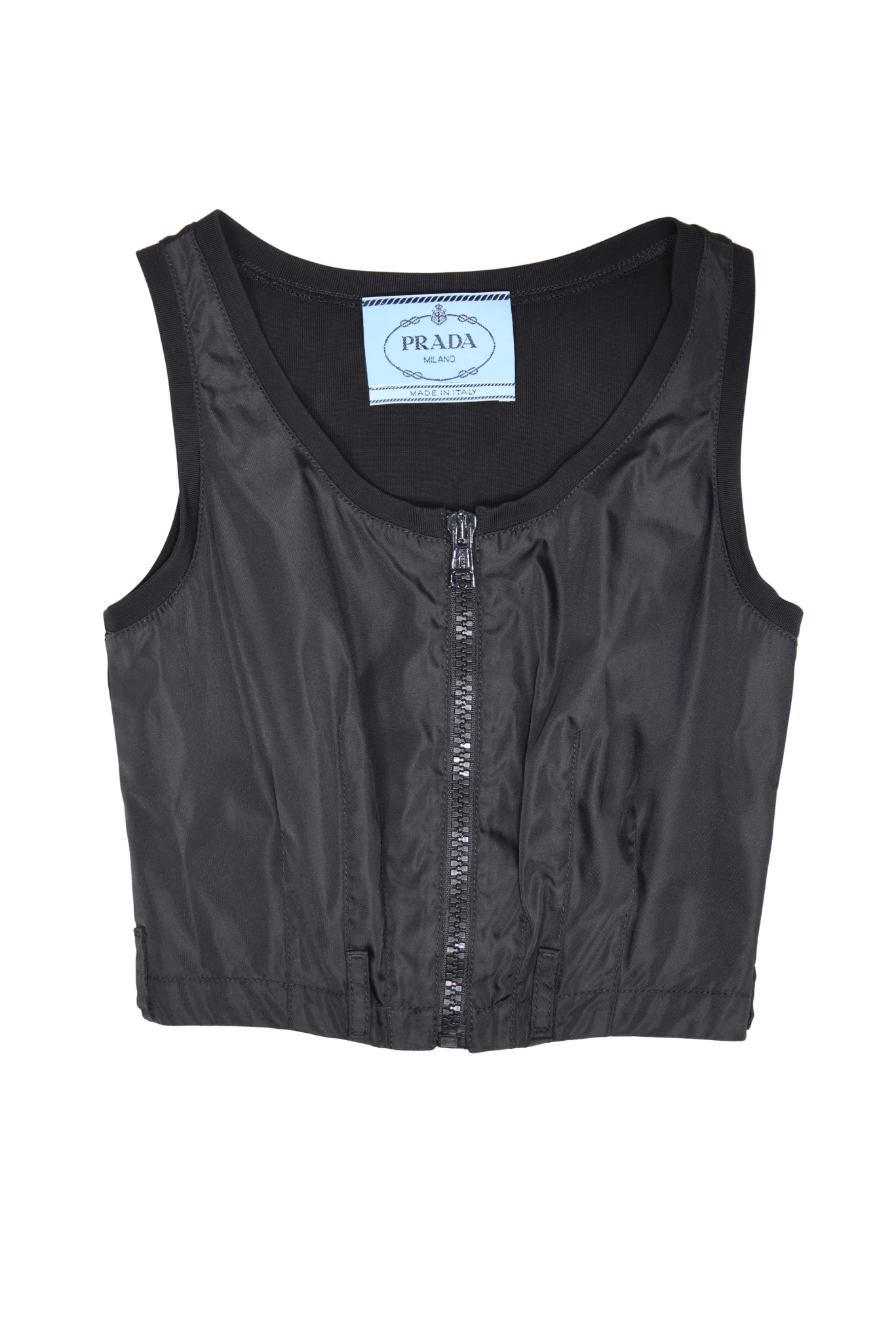 SS 1995 Prada Nylon Zip Vest