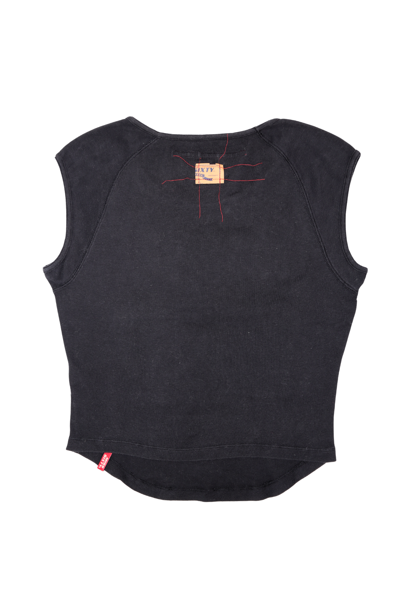 Vintage Miss Sixty Patchwork Logo Tank Top