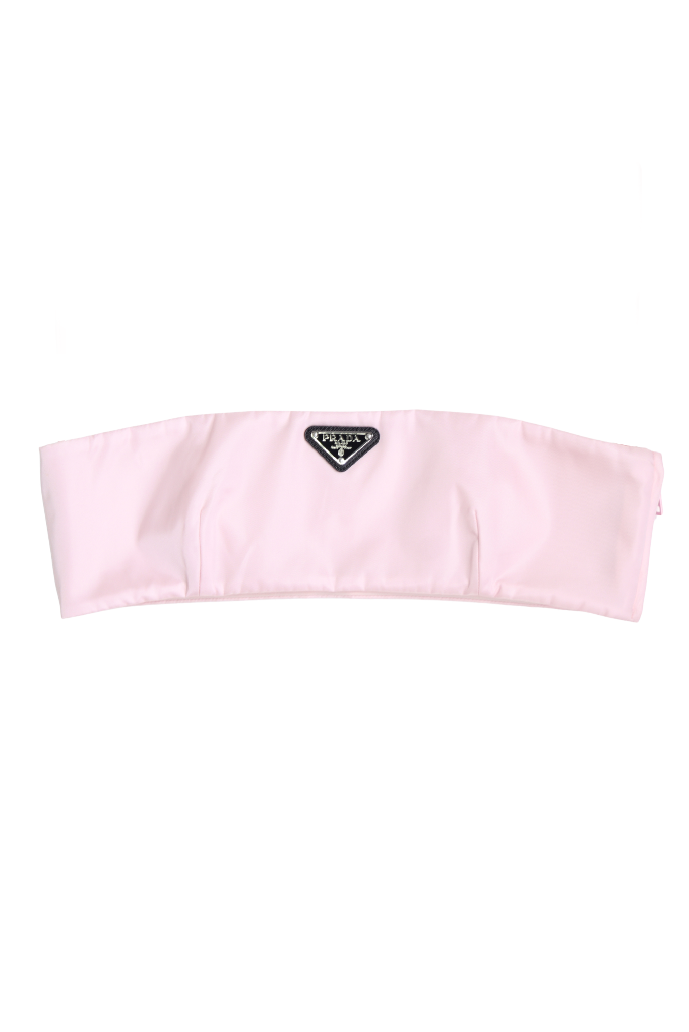 RARE Prada Powder Pink Satin Bandeau Top