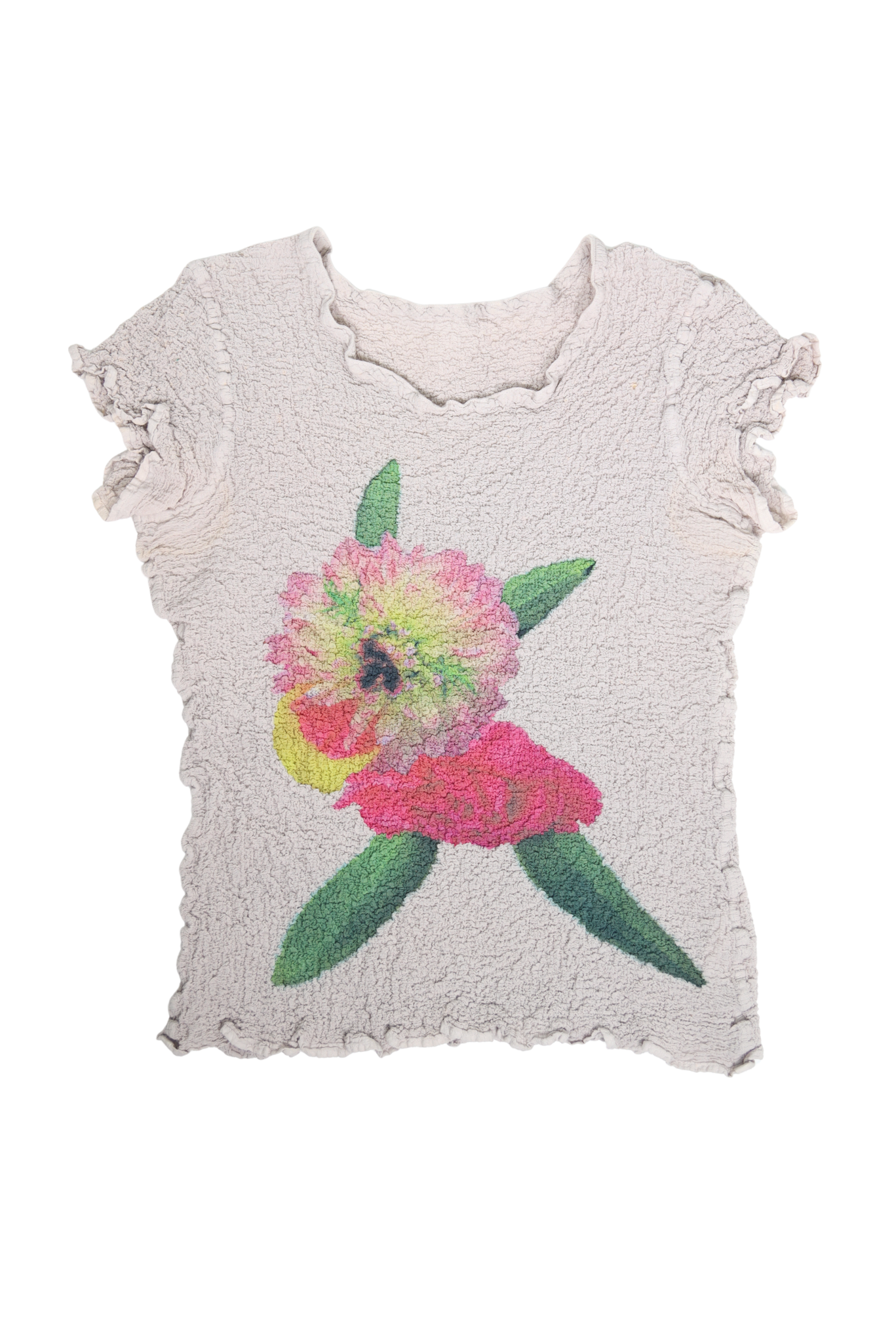 Vintage Issey Miyake Cauliflower Floral Shirt