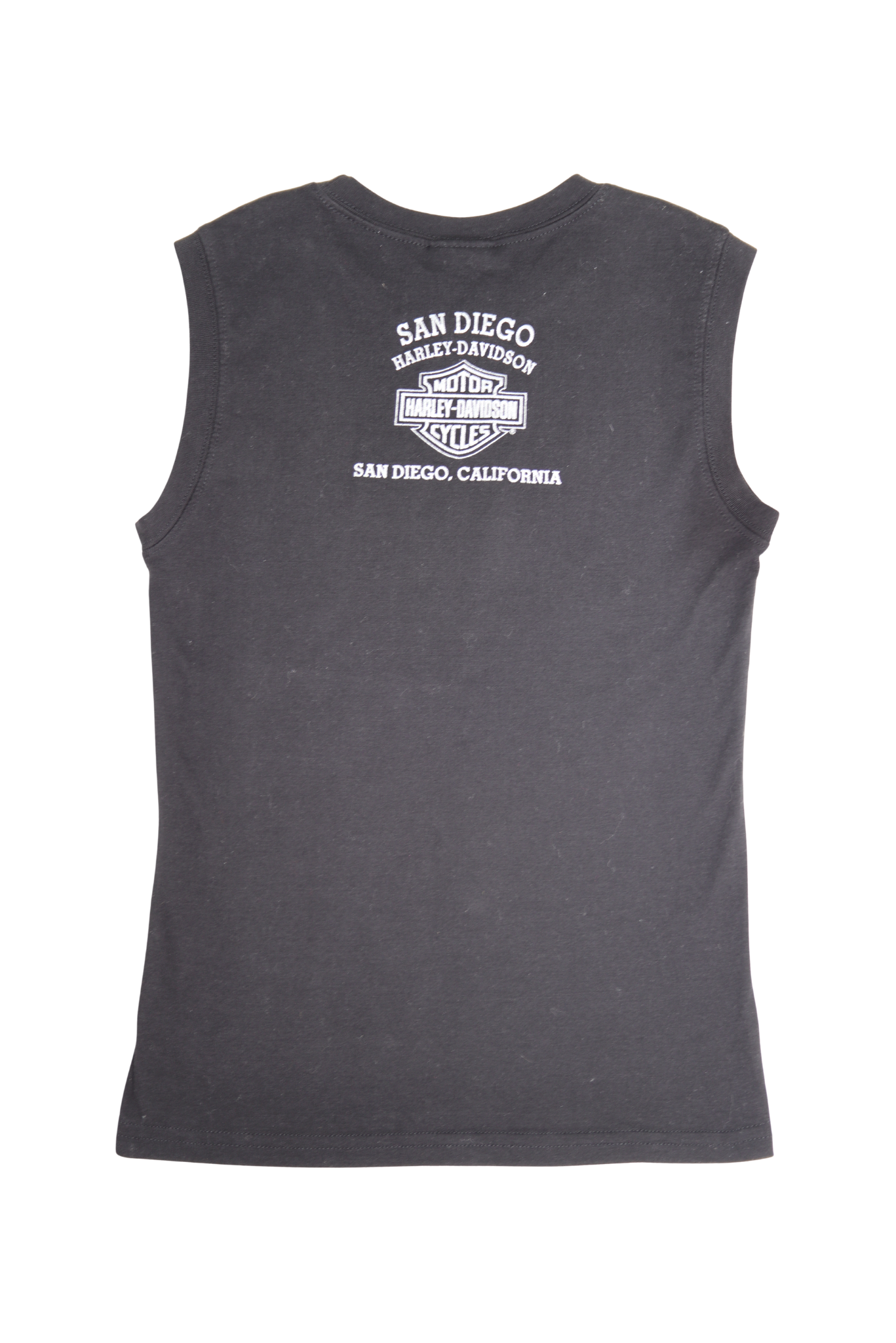 Vintage Harley Davidson Black Heart & Sword Tank