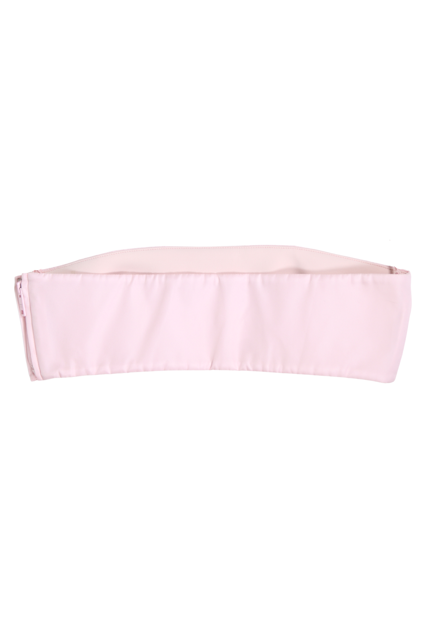 RARE Prada Powder Pink Satin Bandeau Top