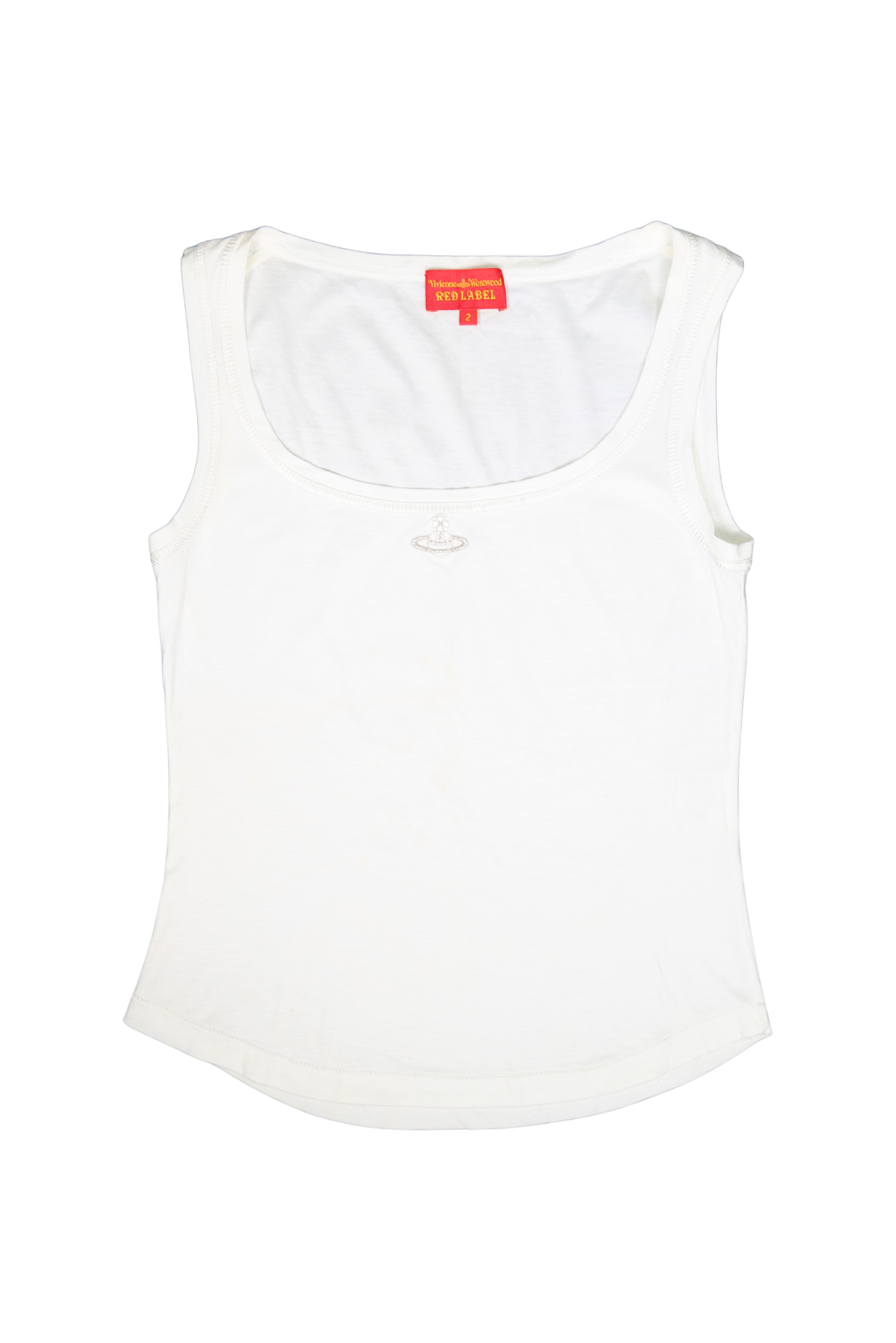 Vivienne Westwood RED LABEL White Orb Tank Top