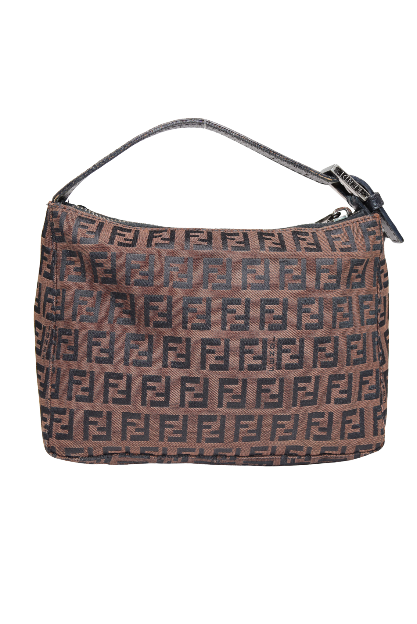 Vintage Fendi Mini Brown Monogram Shoulder Bag